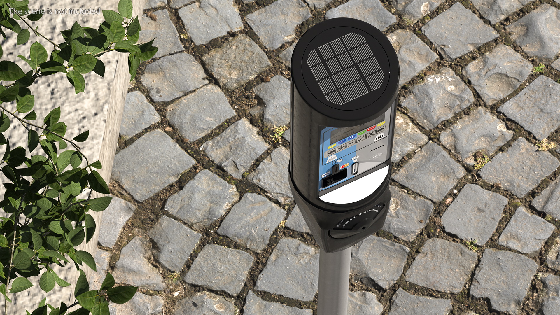 3D MKBeacon Smart Parking Meter model