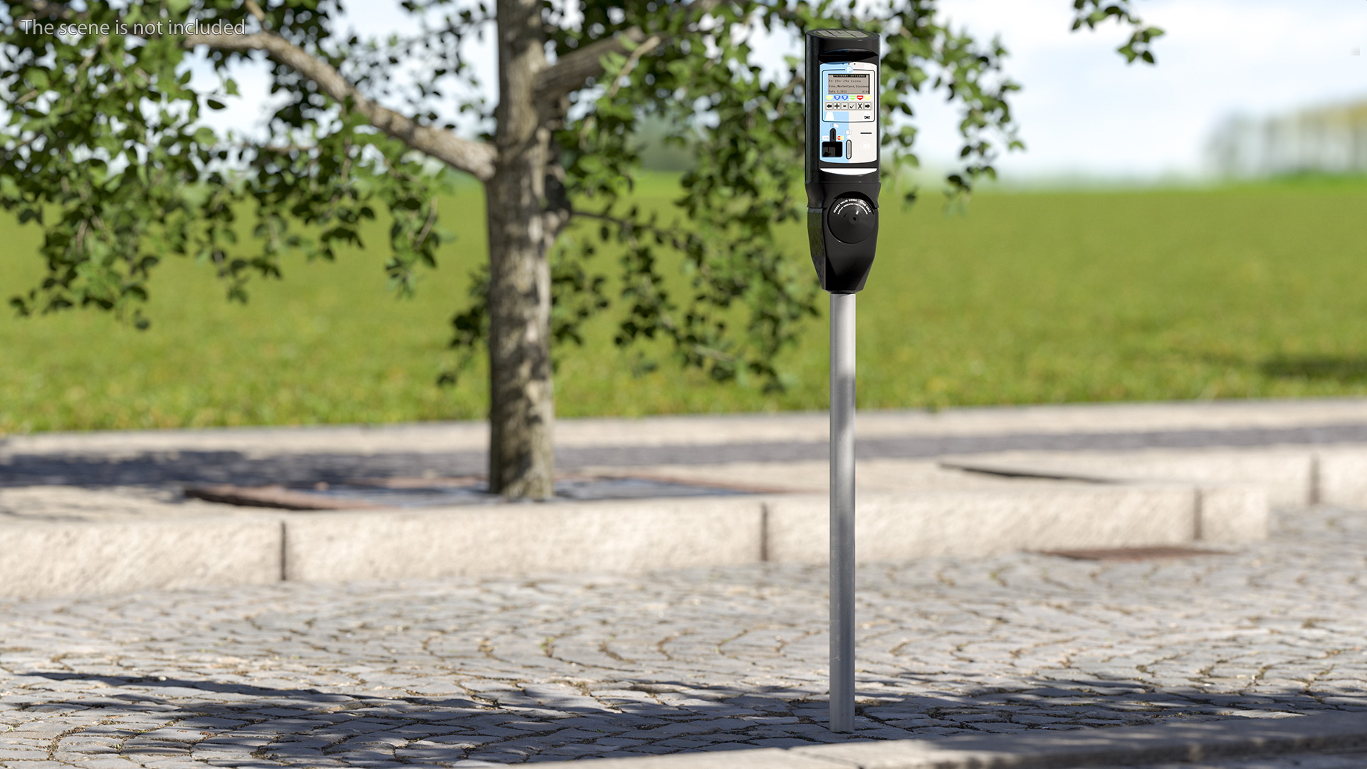 3D MKBeacon Smart Parking Meter model