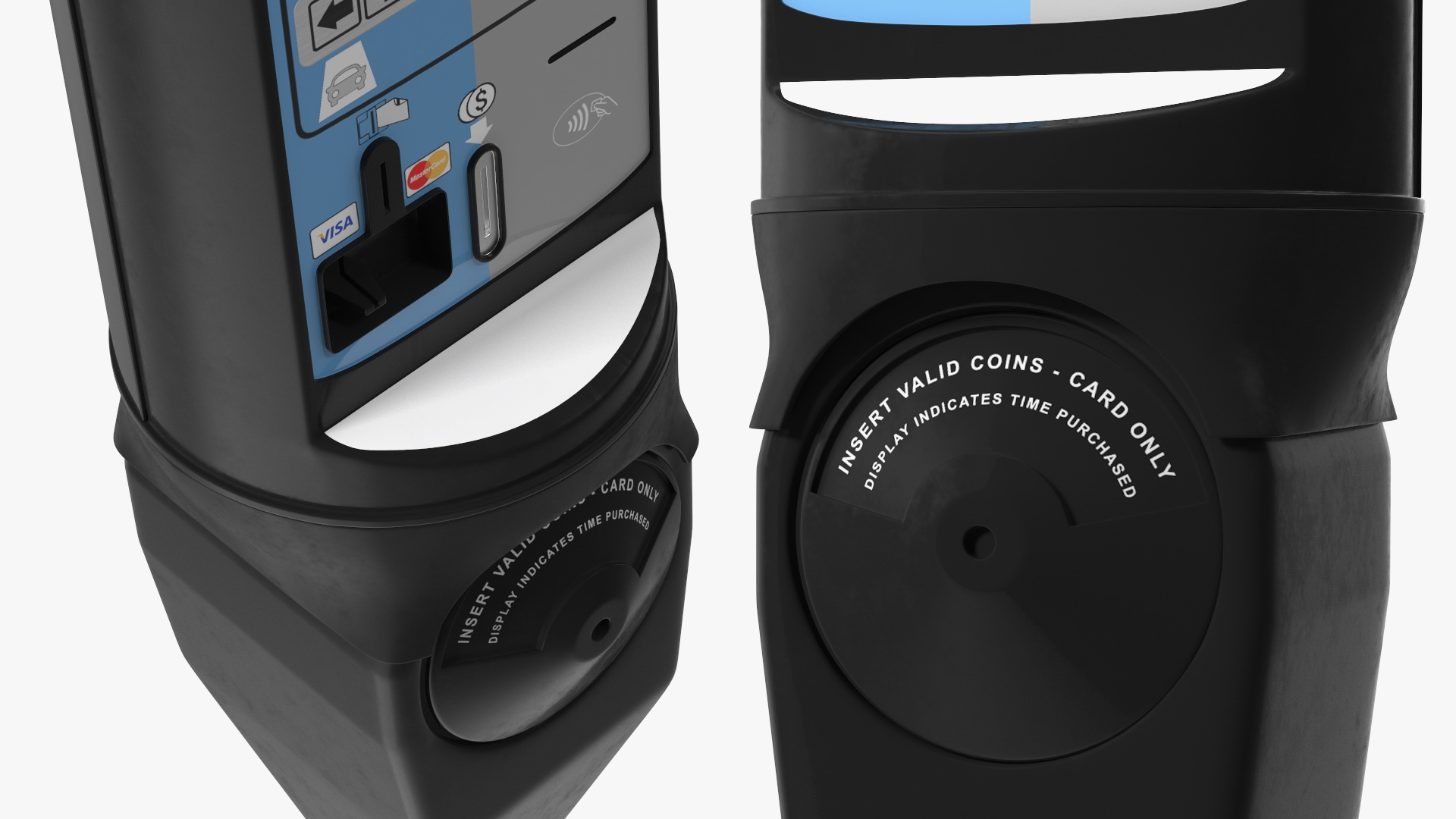 3D MKBeacon Smart Parking Meter model