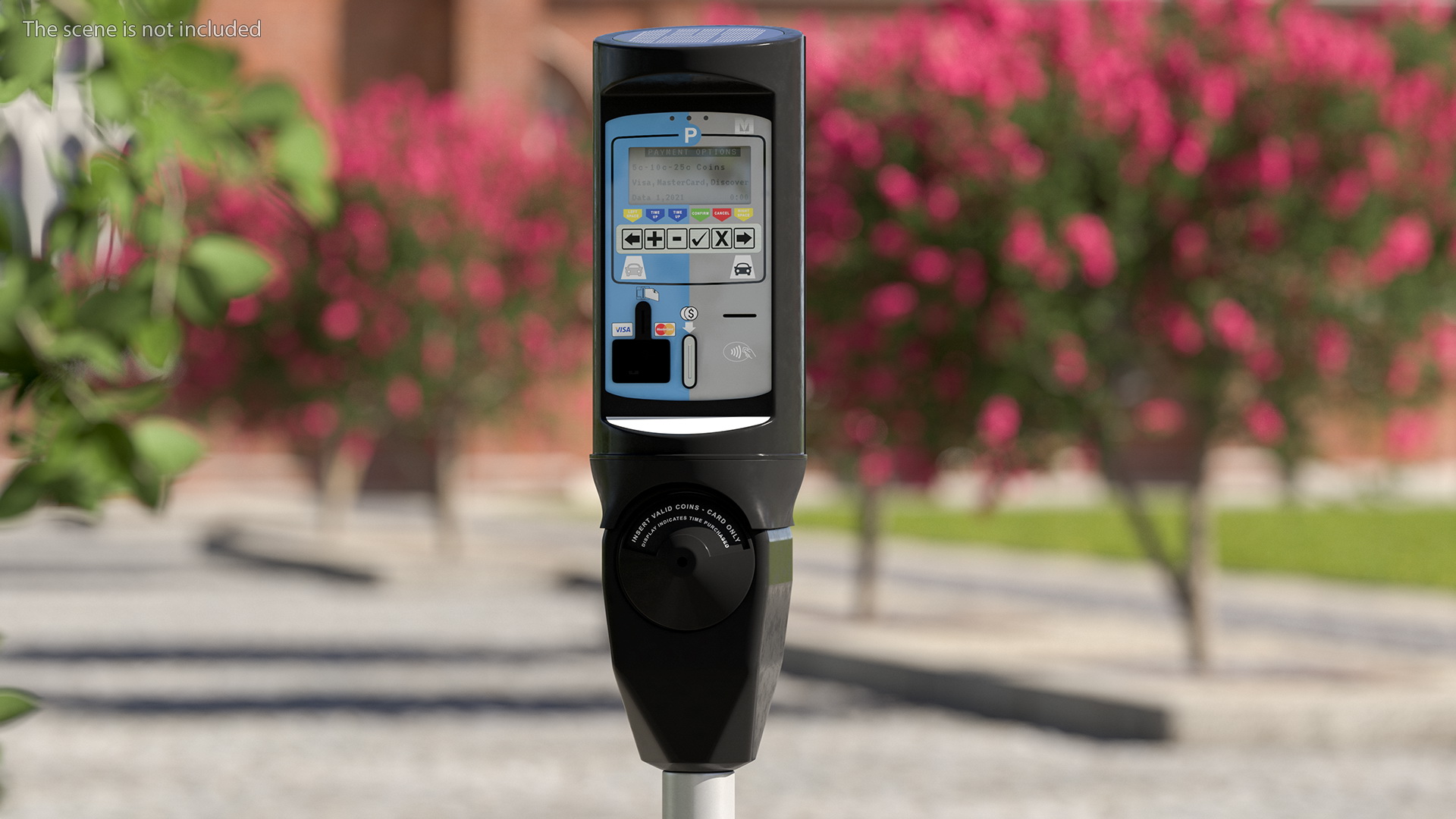 3D MKBeacon Smart Parking Meter model