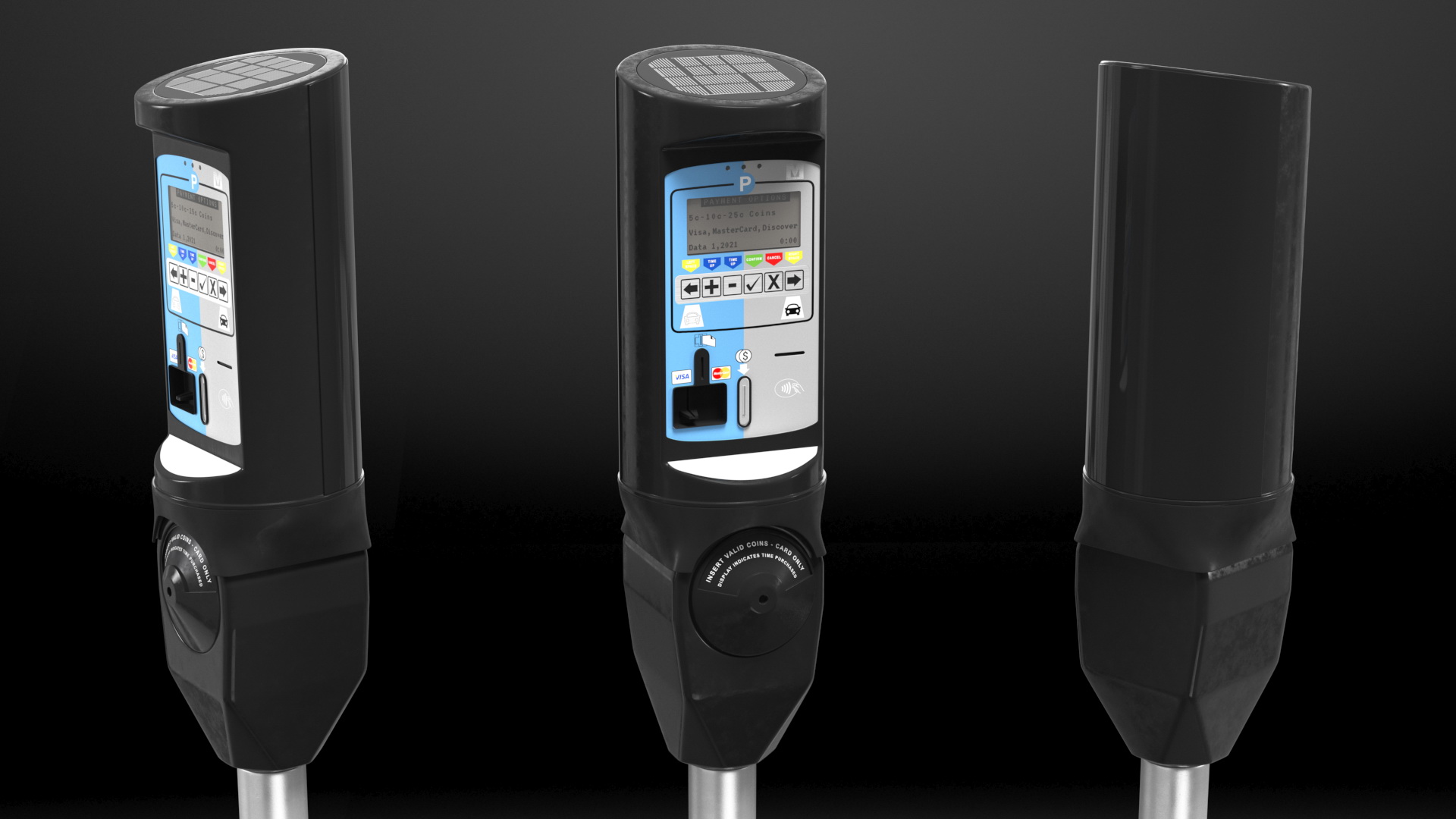 3D MKBeacon Smart Parking Meter model