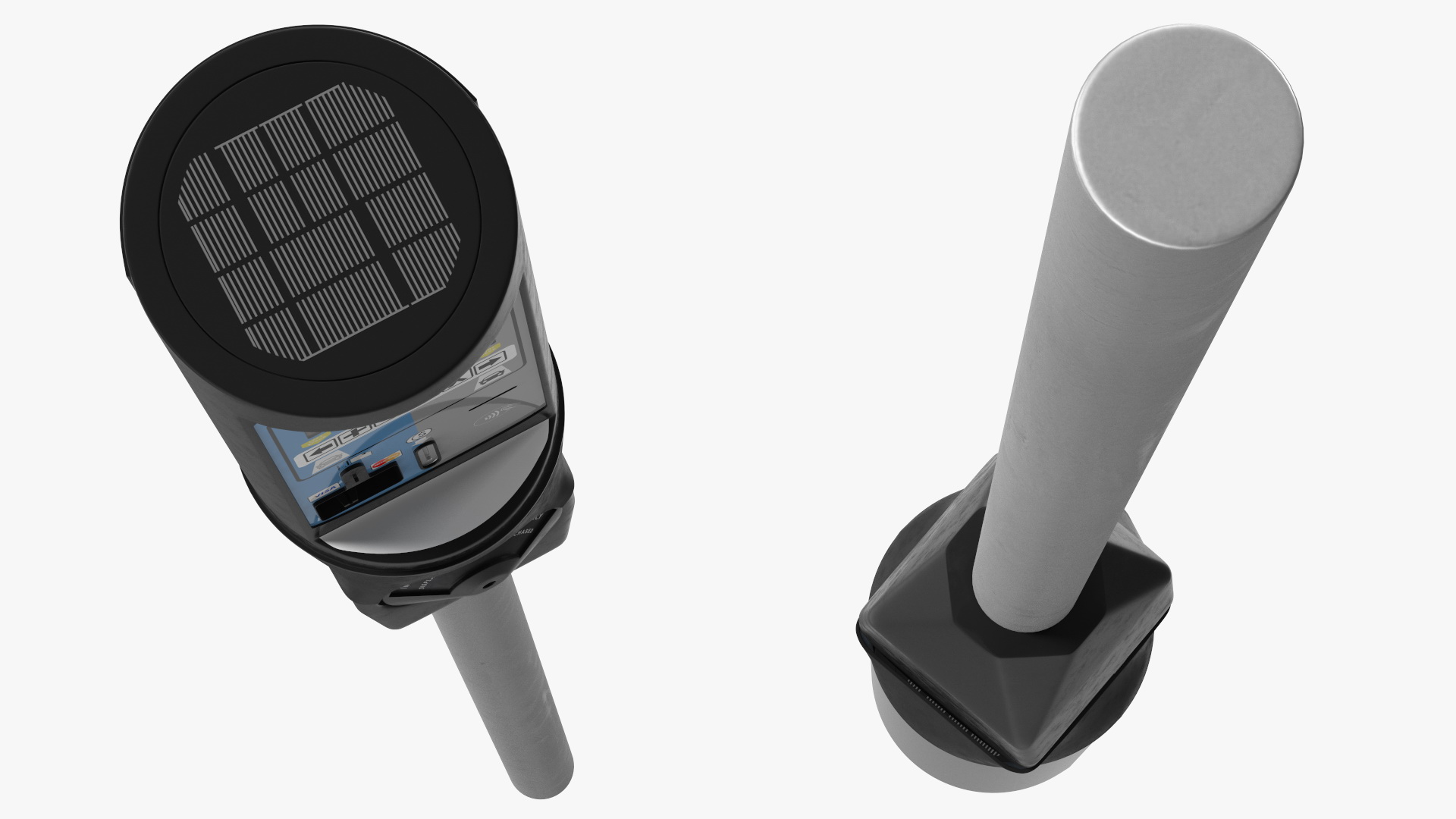 3D MKBeacon Smart Parking Meter model