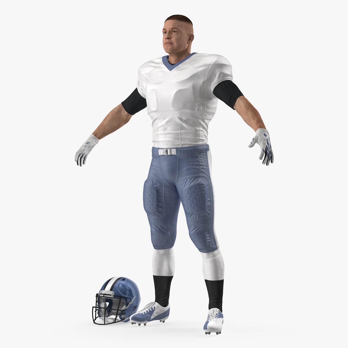 American Football Player Fur, view 5