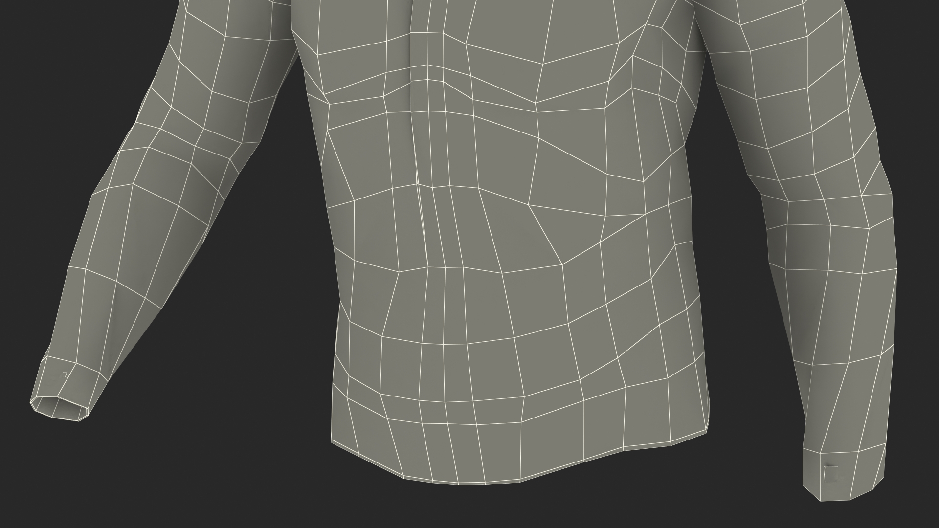 Fashionable Style Jacket 3D model