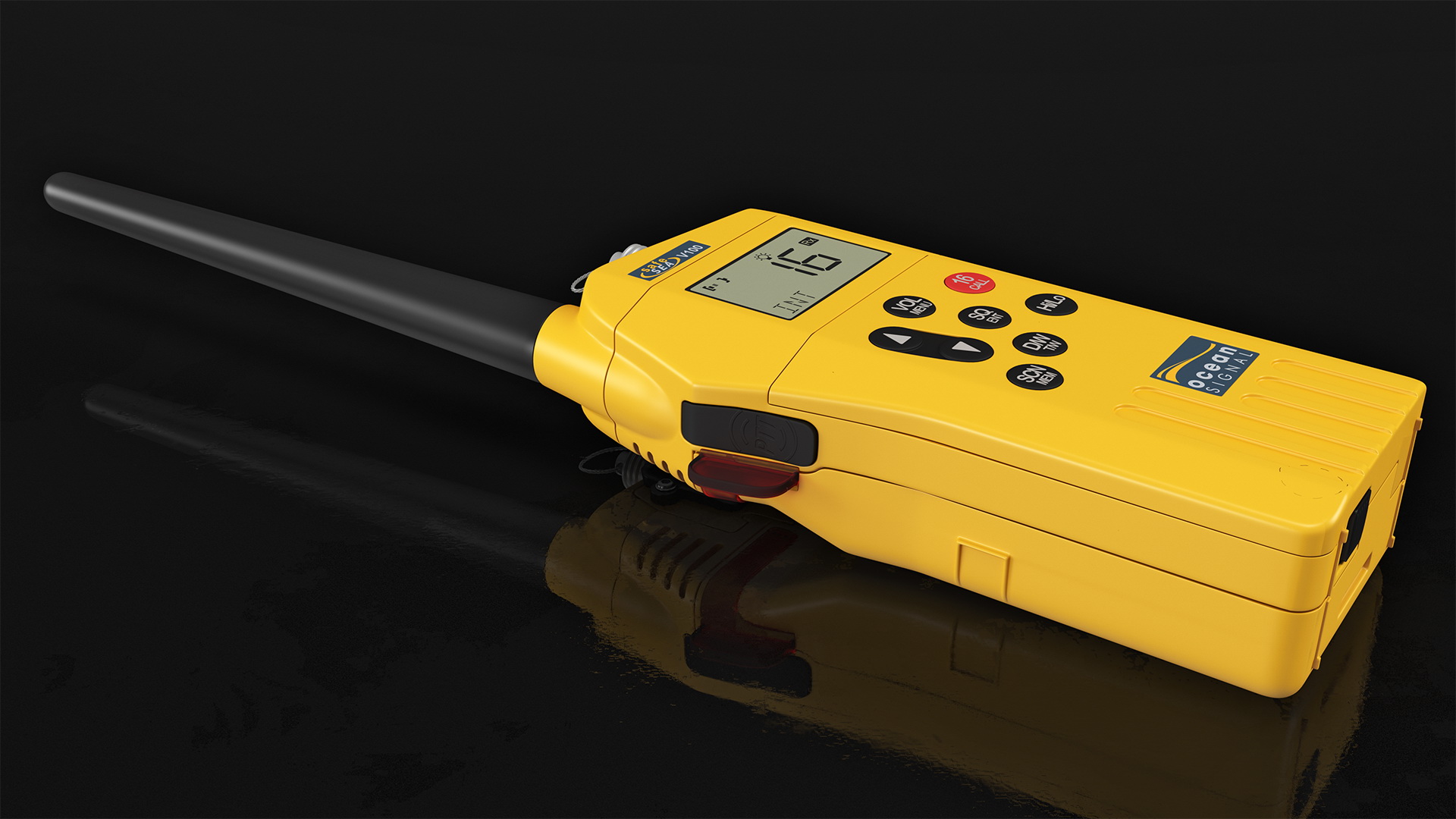 3D Ocean Signal SafeSea V100 GMDSS VHF Radio