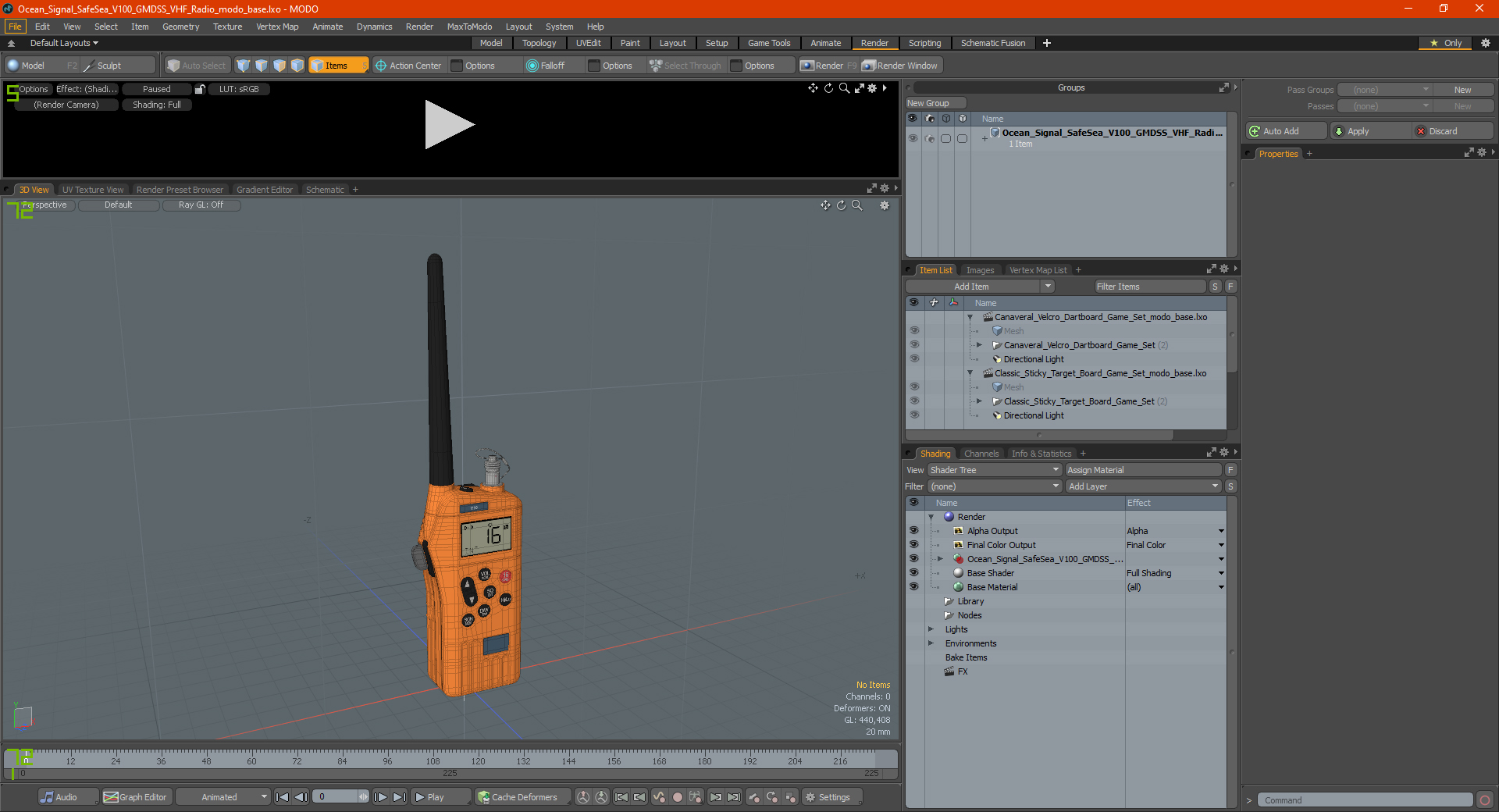 3D Ocean Signal SafeSea V100 GMDSS VHF Radio