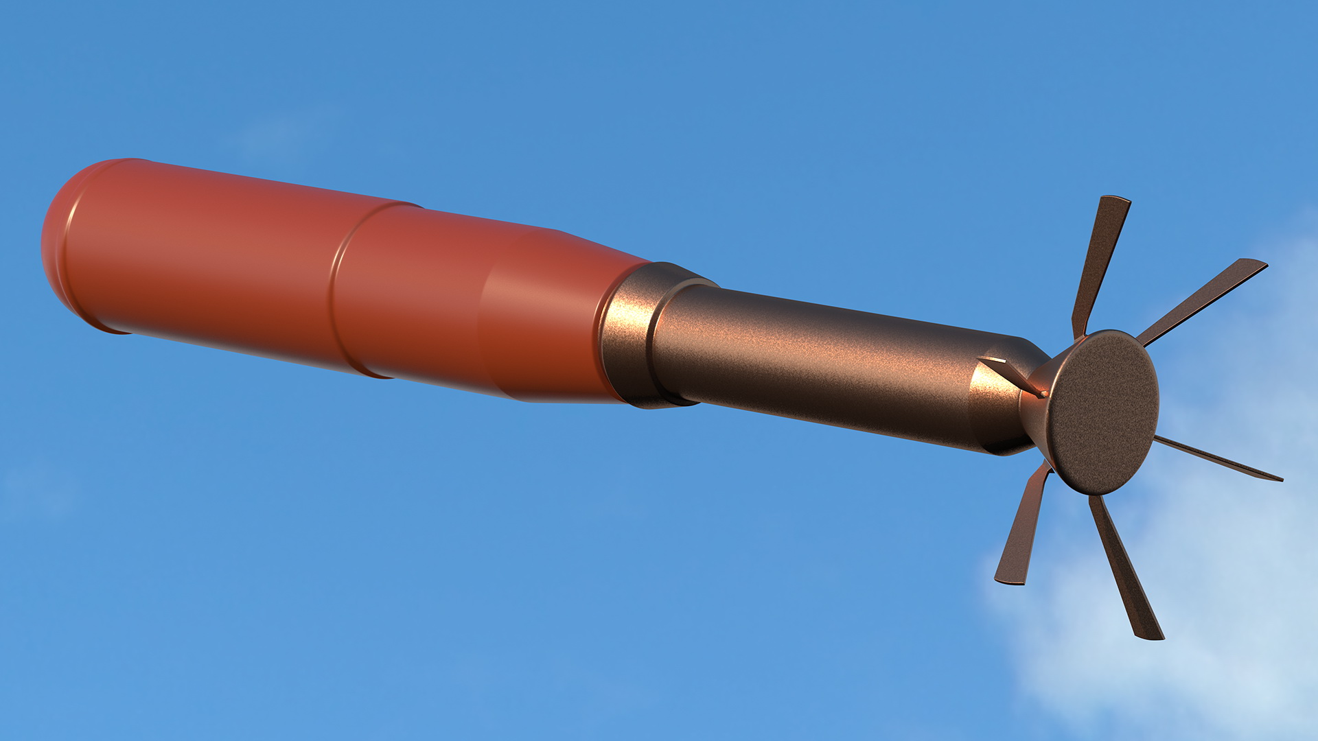 3D Incendiary Rocket Launcher M202A1 FLASH Set model