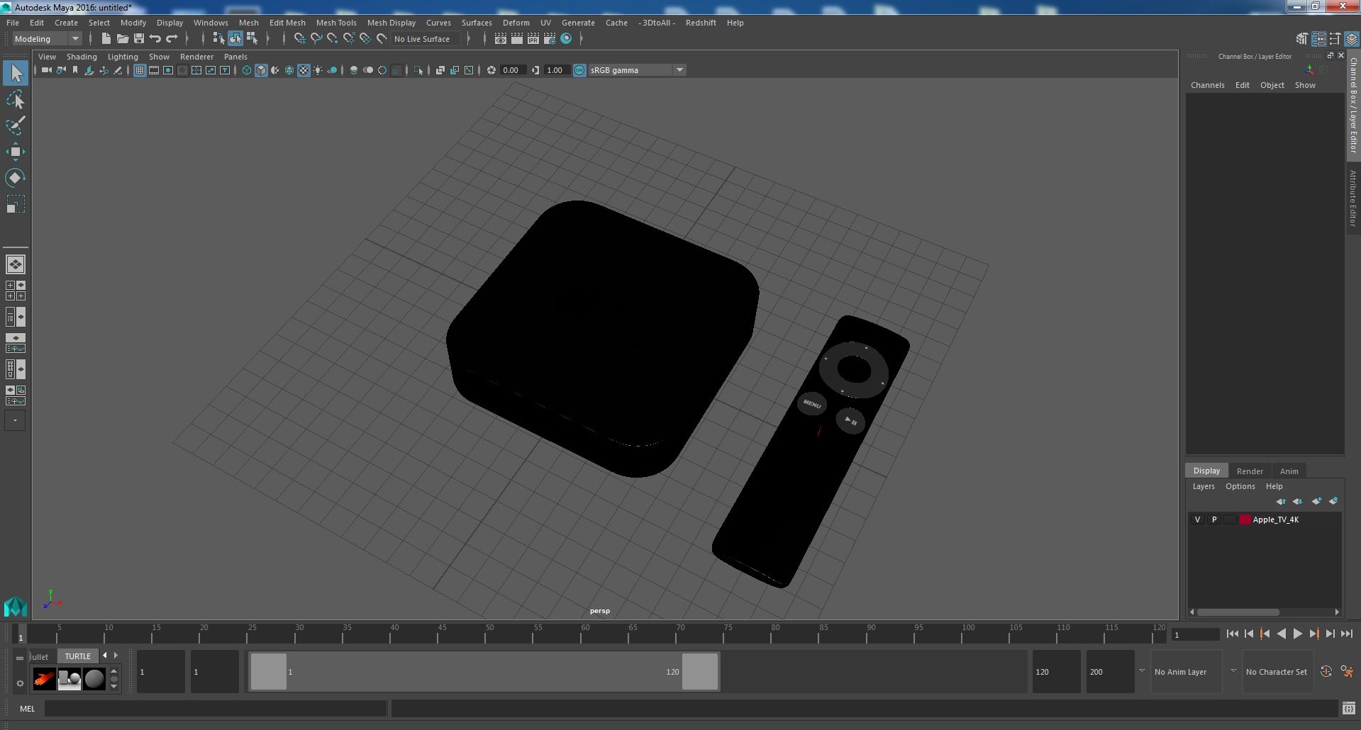 3D Apple TV 4K