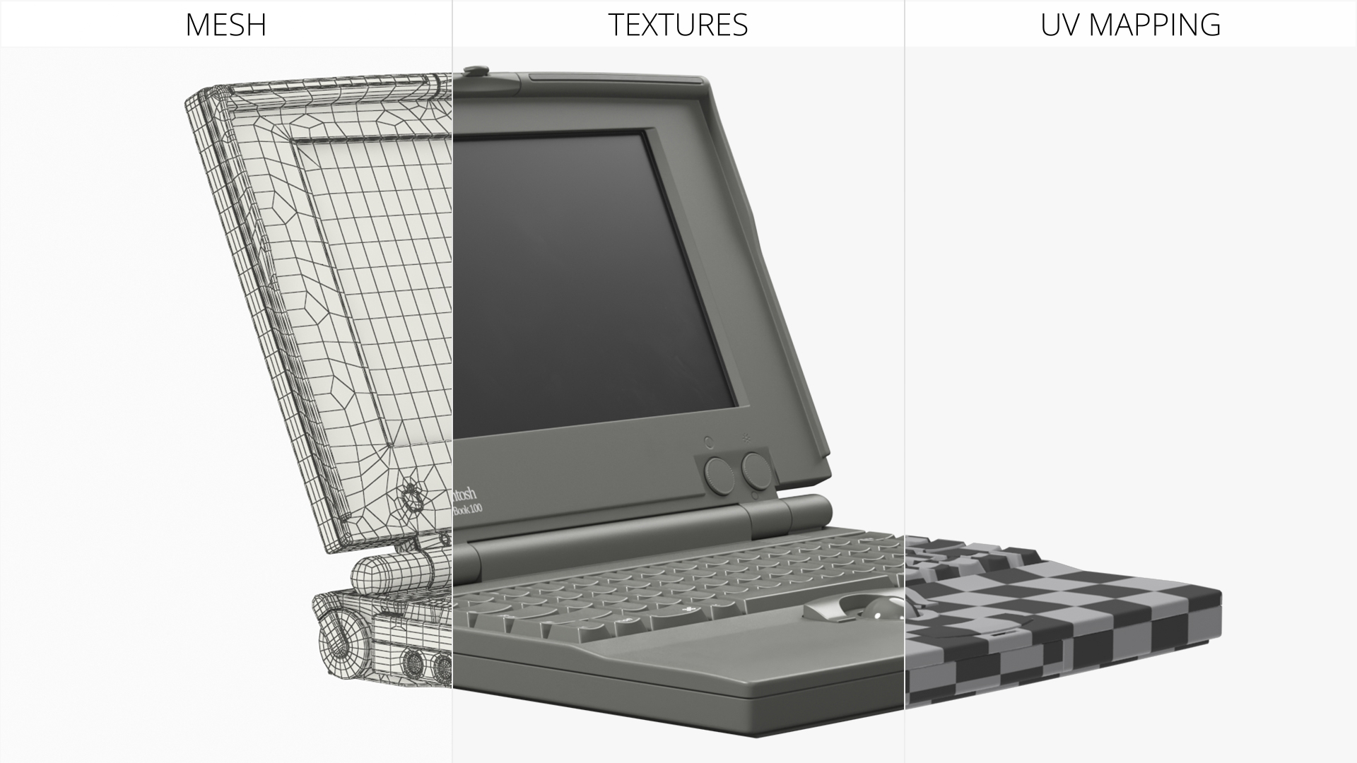 Apple PowerBook 100 Series Laptop - view 9