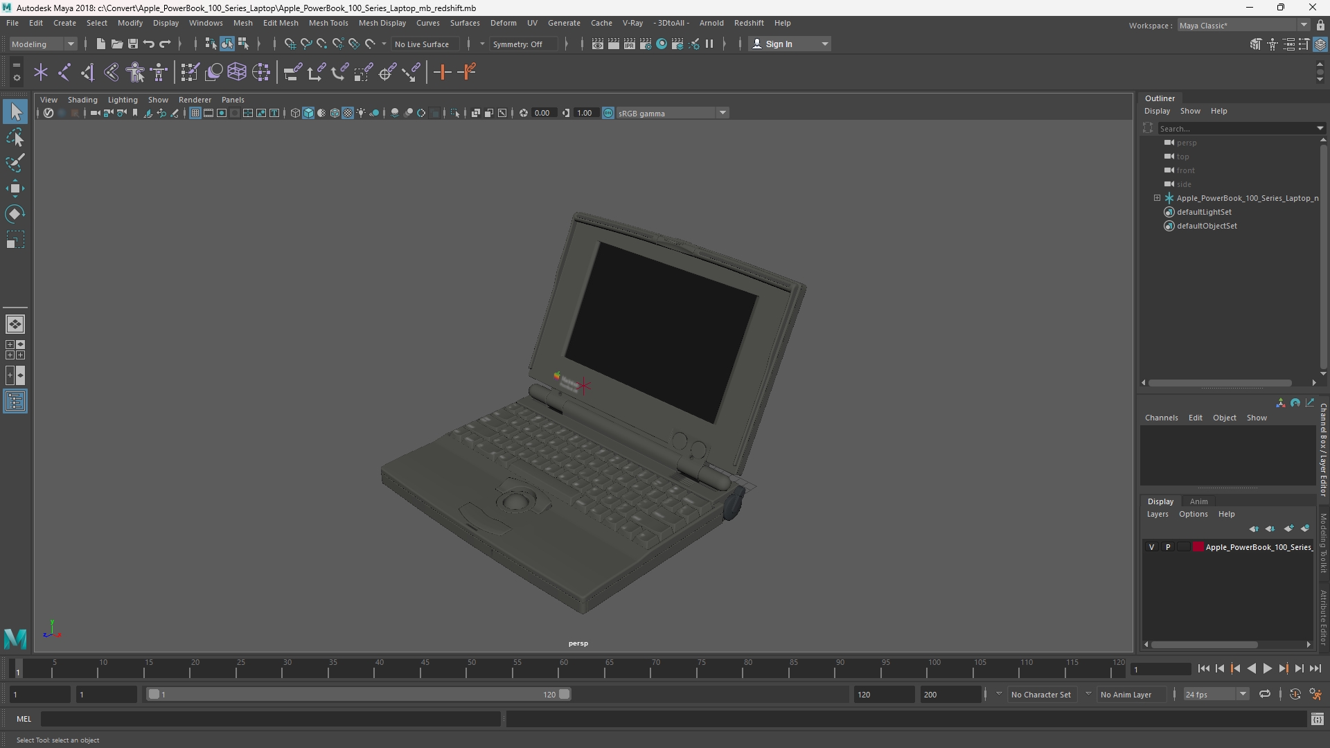 Apple PowerBook 100 Series Laptop - view 11
