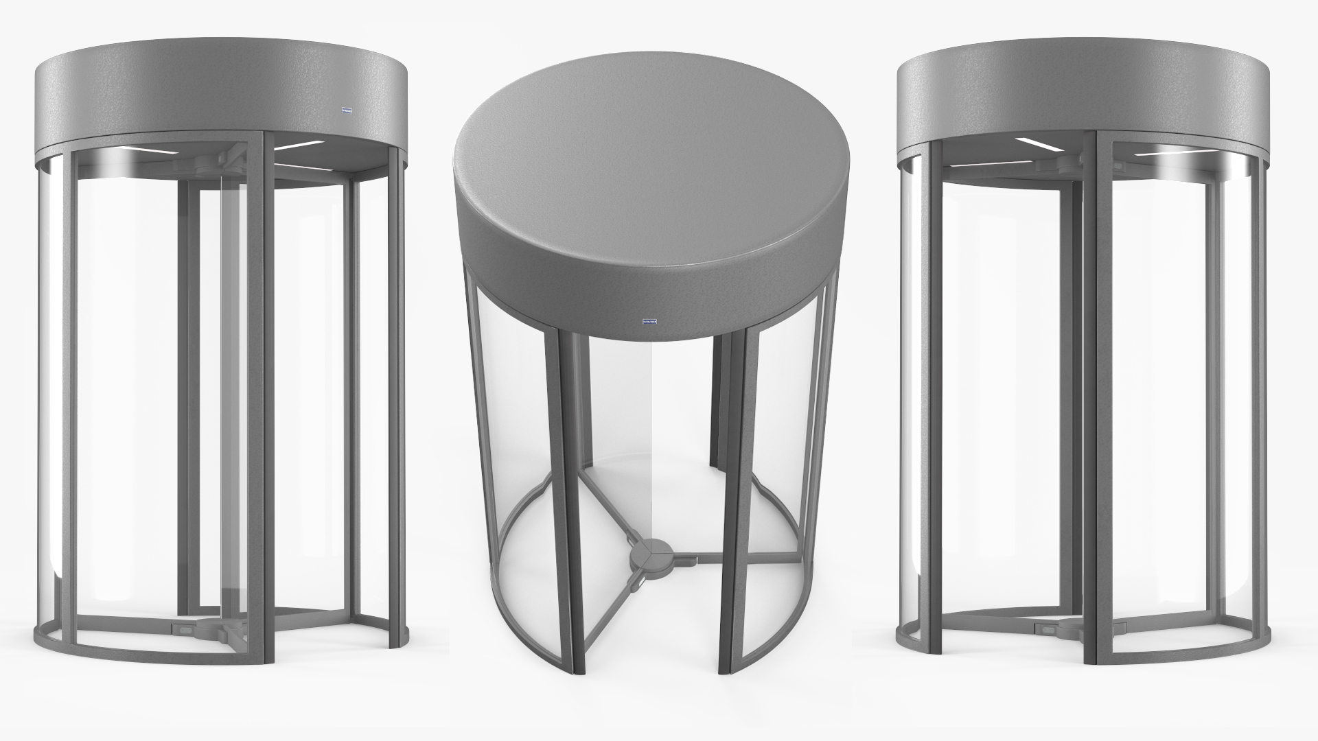 Cylindrical Revolving Door Frame