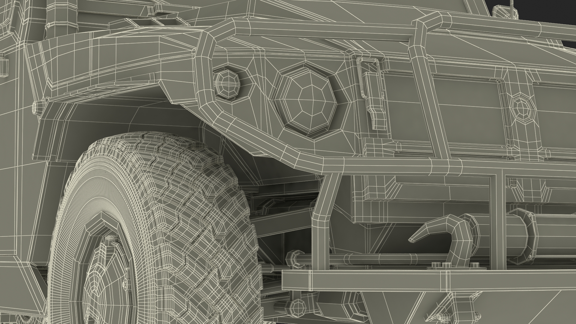 3D model Military Truck with Missile System Crotale NG