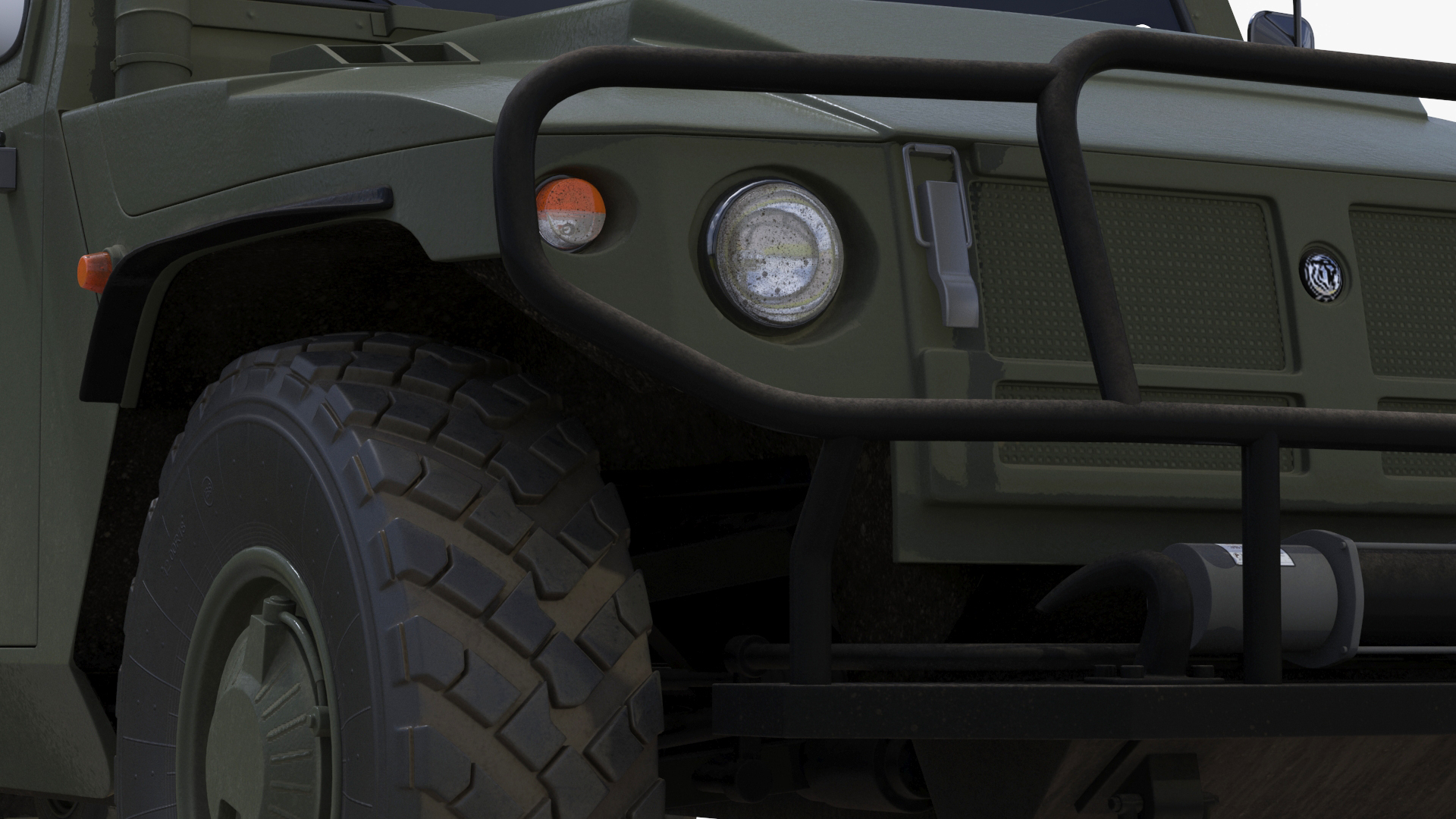 3D model Military Truck with Missile System Crotale NG