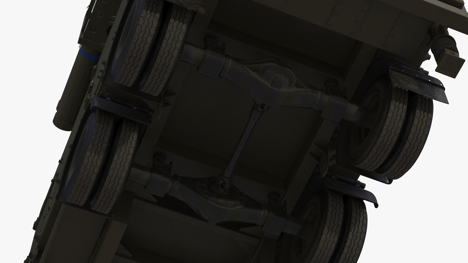 3D model Military Truck with Missile System Crotale NG
