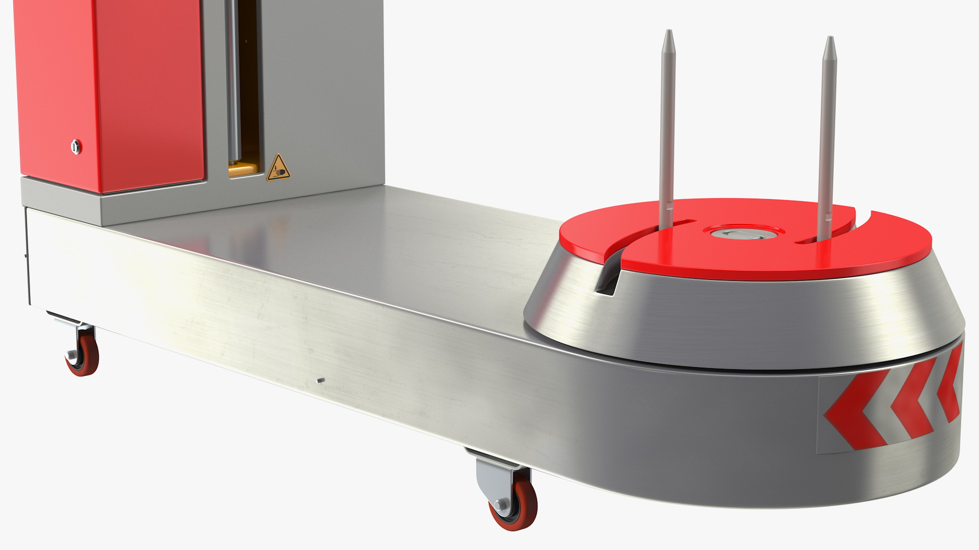 Fatek Airport Luggage Suitcase Wrapping Machine 3D