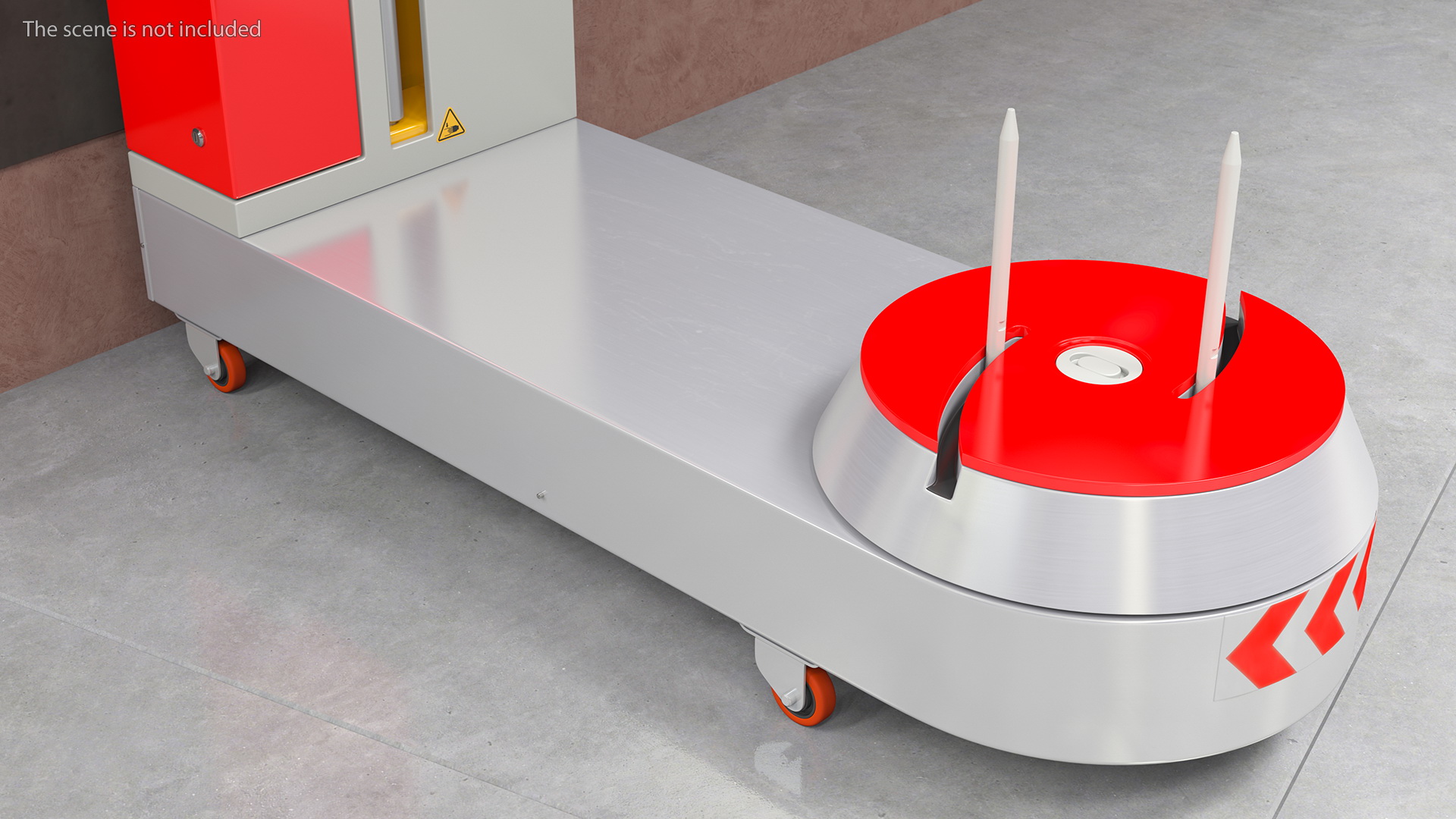 Fatek Airport Luggage Suitcase Wrapping Machine 3D