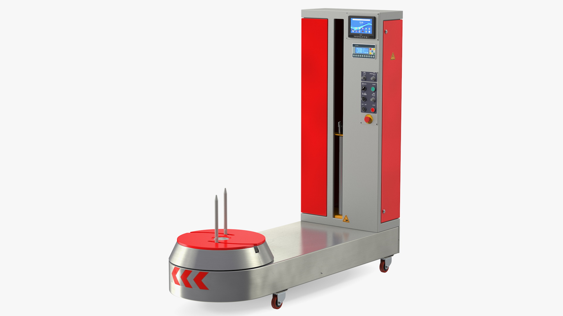 Fatek Airport Luggage Suitcase Wrapping Machine 3D