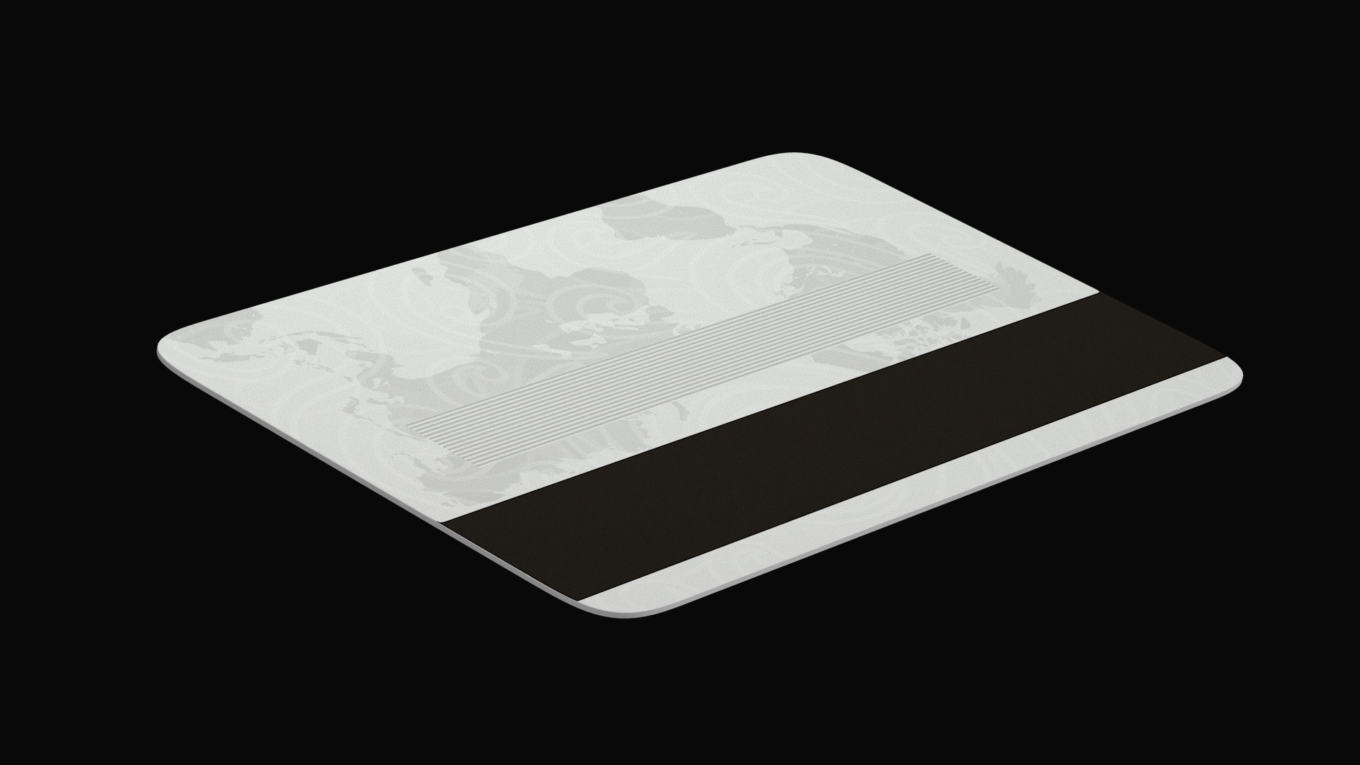 3D MasterCard World Credit Card model