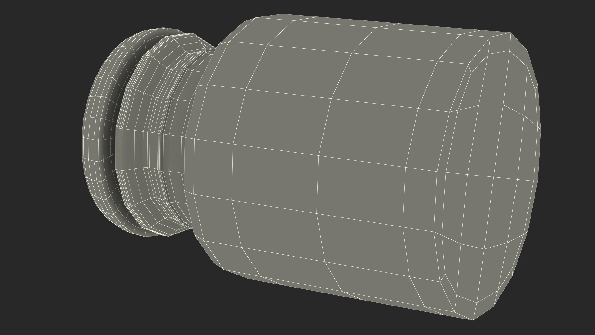 Storage Glass Jar 3D