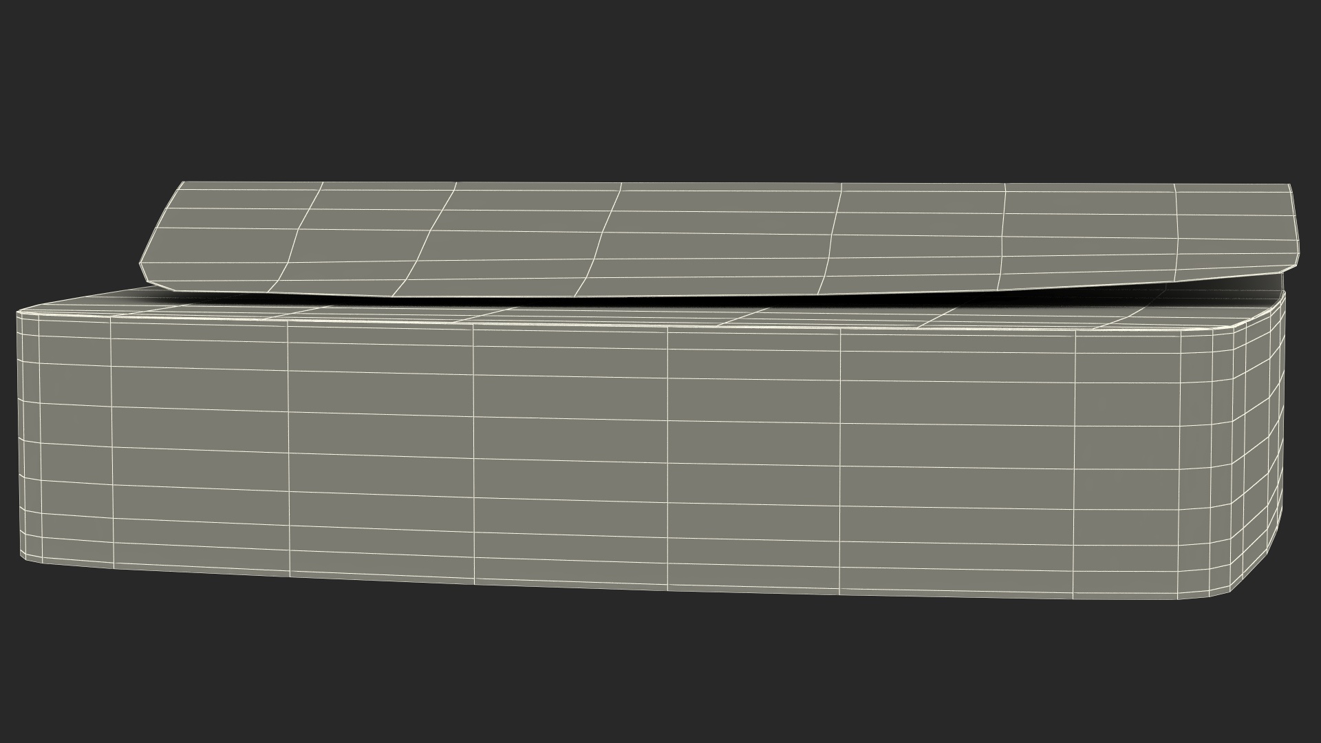 Stack of Square Disposable Paper Air Frier Liners 3D model
