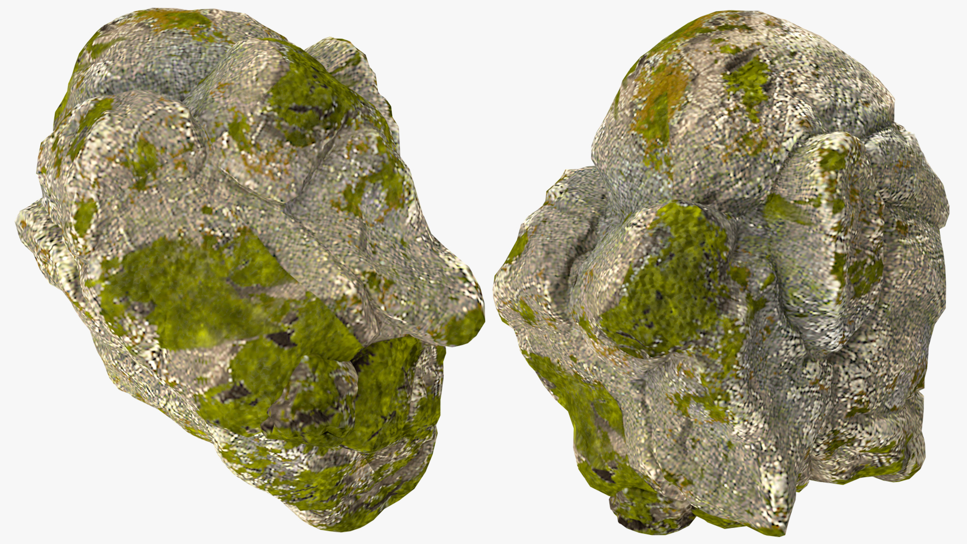 Head of Stone Golem 3D model