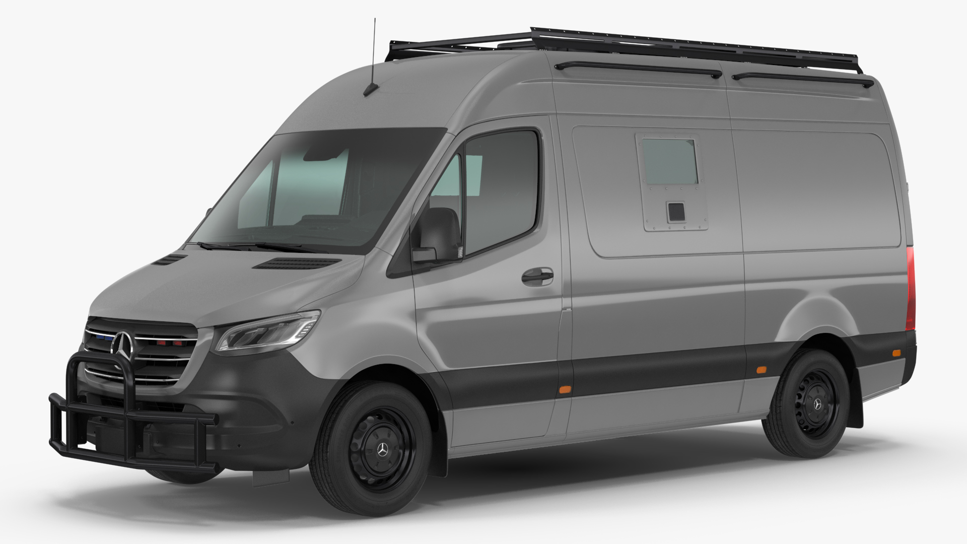 3D model Mercedes-Benz Sprinter Compact Van Simple Interior