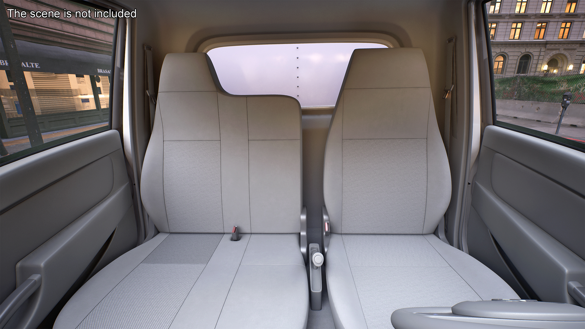 3D model Mini Truck Hyundai HR 2023 Refrigerator Rigged for Maya