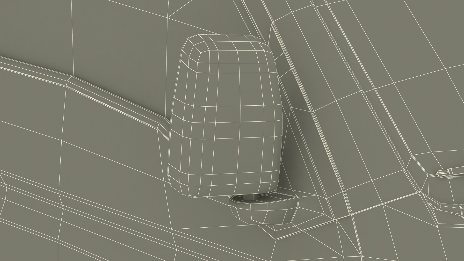 3D model Mini Truck Hyundai HR 2023 Refrigerator Rigged for Maya