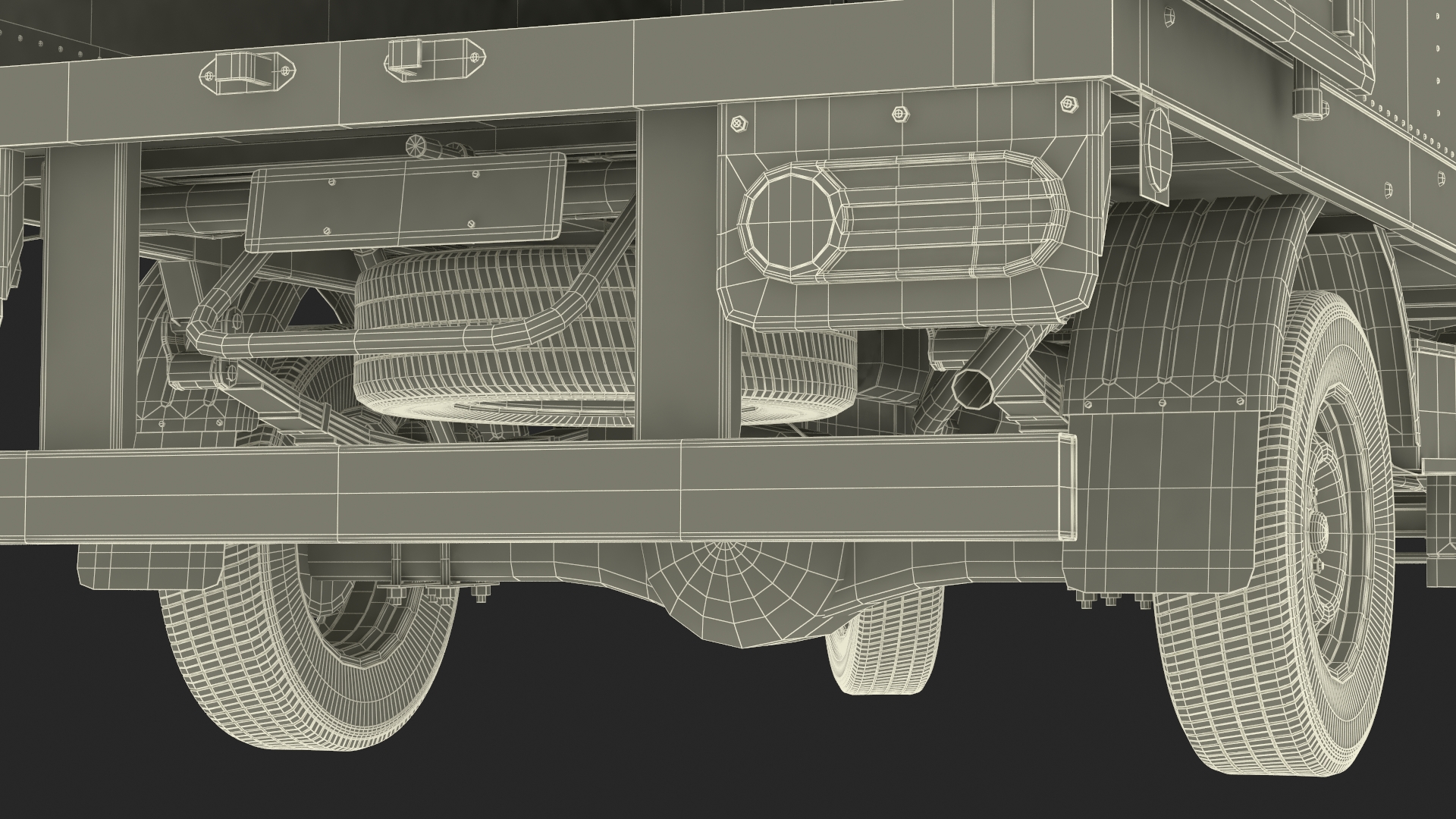 3D model Mini Truck Hyundai HR 2023 Refrigerator Rigged for Maya