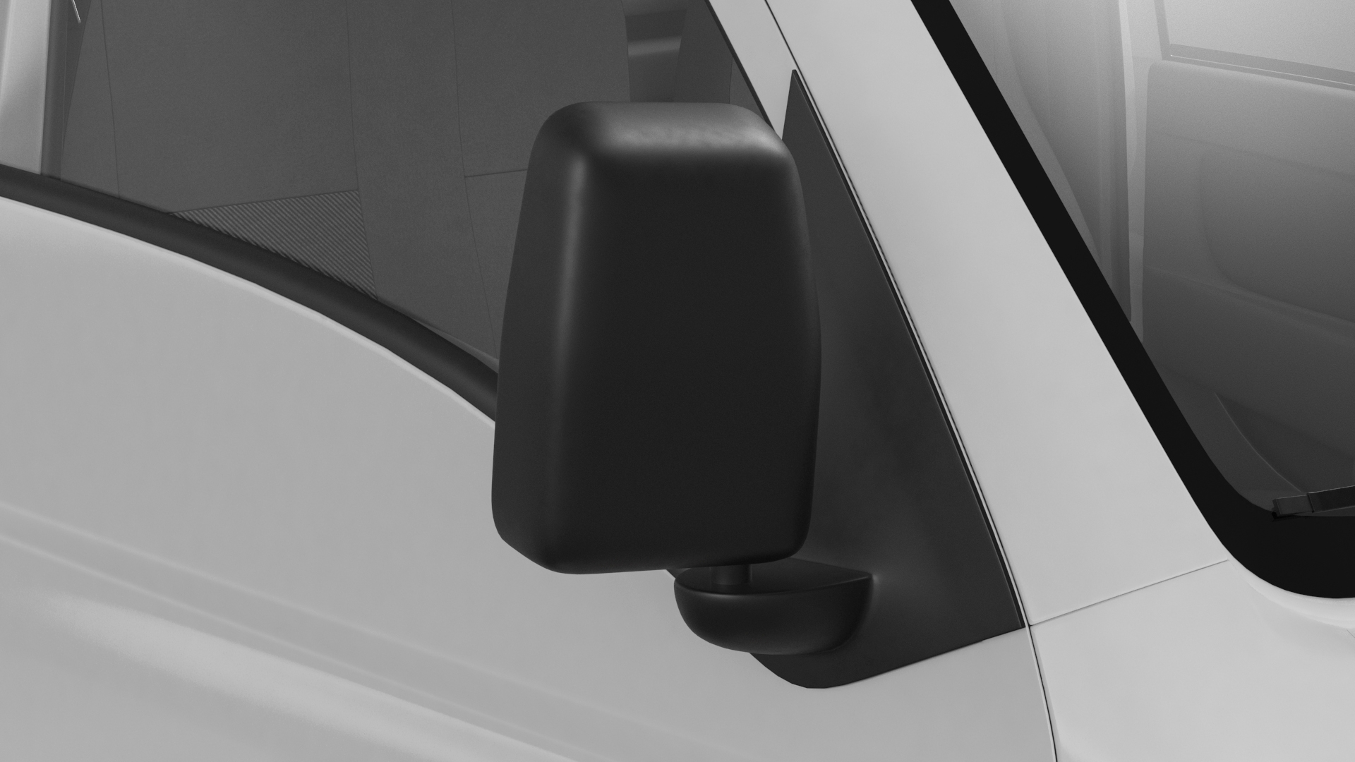 3D model Mini Truck Hyundai HR 2023 Refrigerator Rigged for Maya