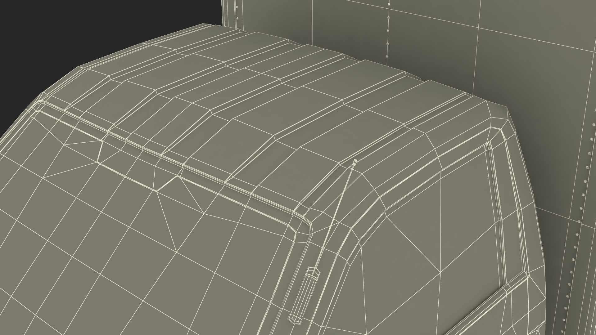 3D model Mini Truck Hyundai HR 2023 Refrigerator Rigged for Maya