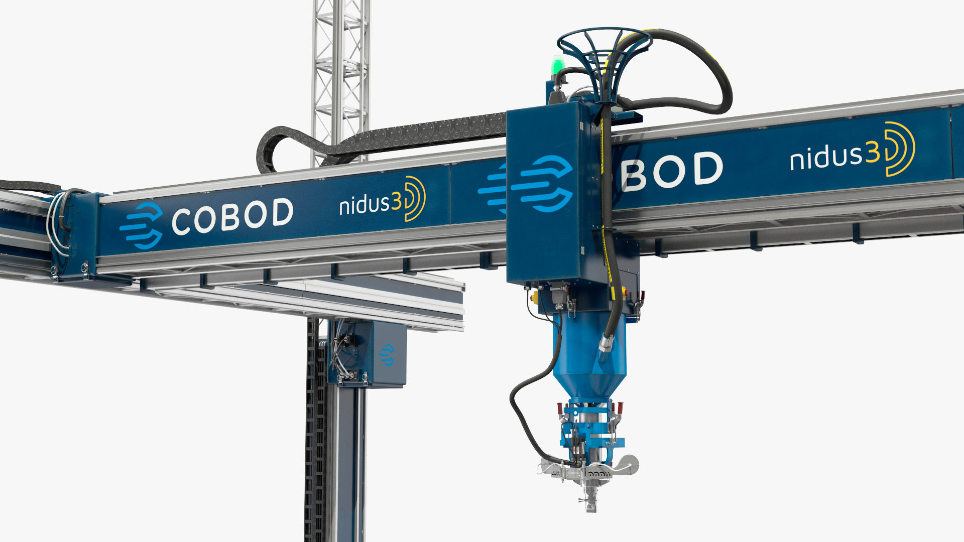 3D Building Module with Construction Printer