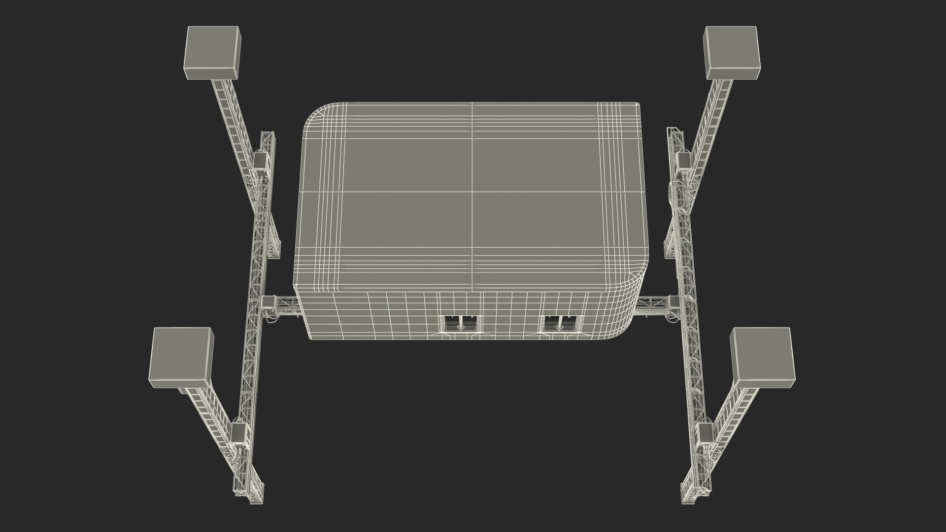 3D Building Module with Construction Printer