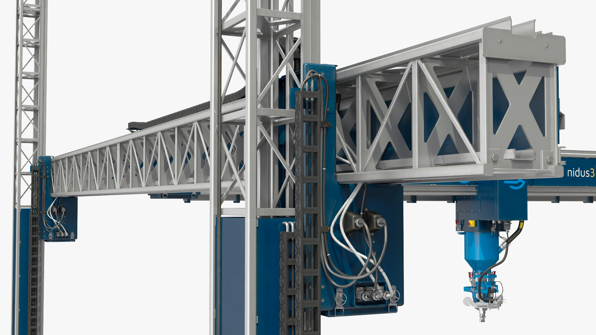 3D Building Module with Construction Printer