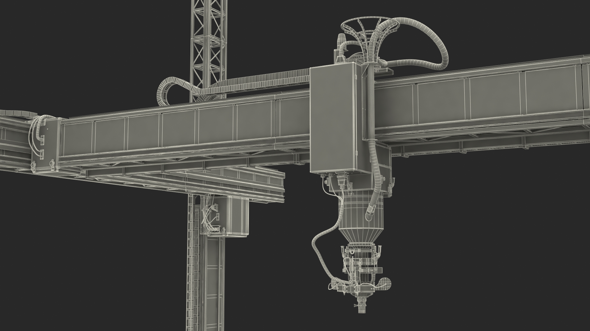 3D Building Module with Construction Printer