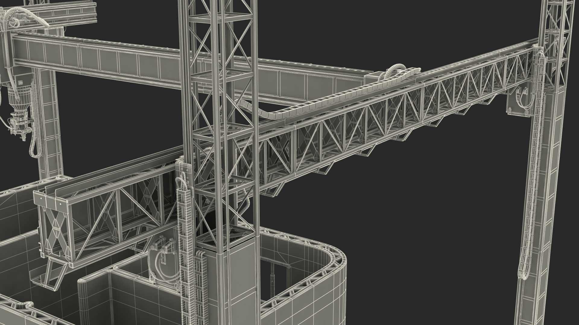 3D Building Module with Construction Printer