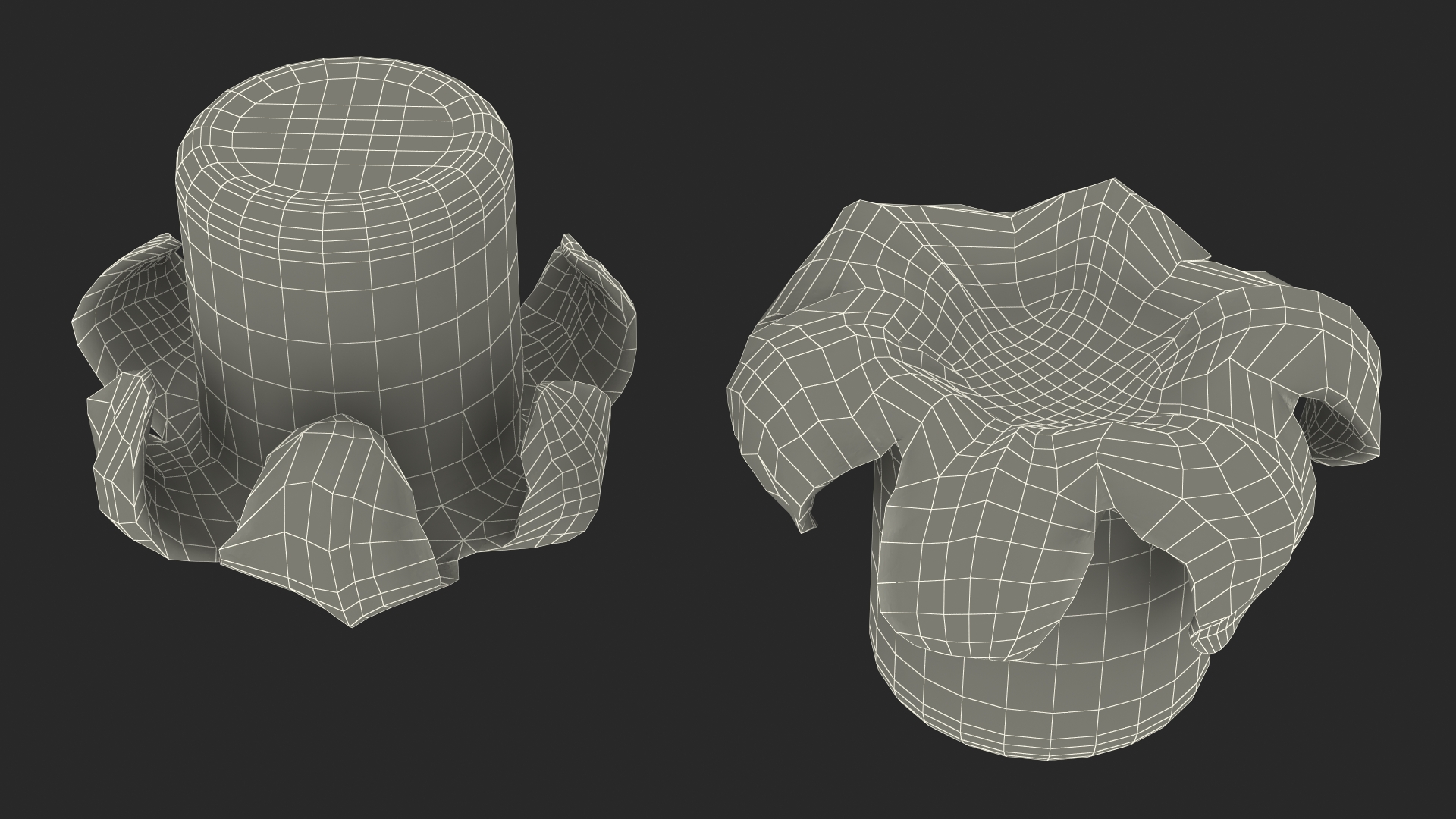 3D Impact Bullet Lead model
