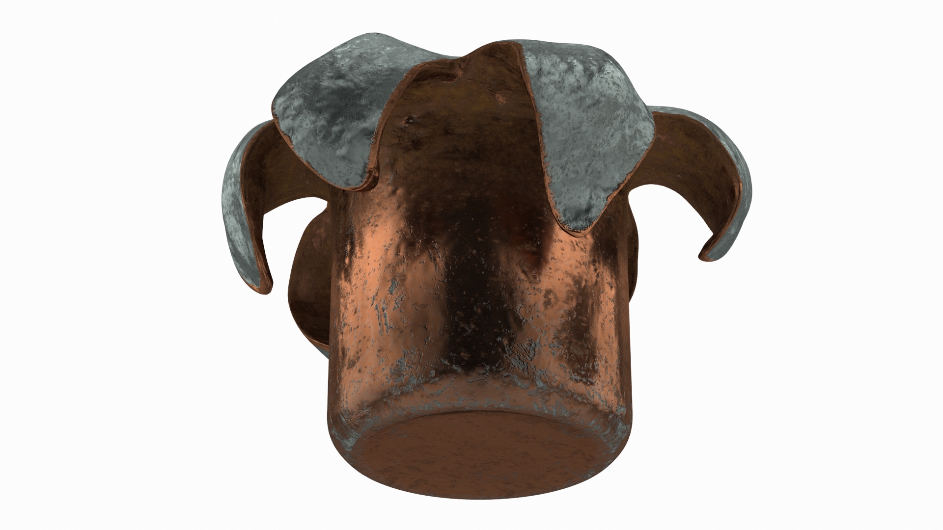3D Impact Bullet Lead model