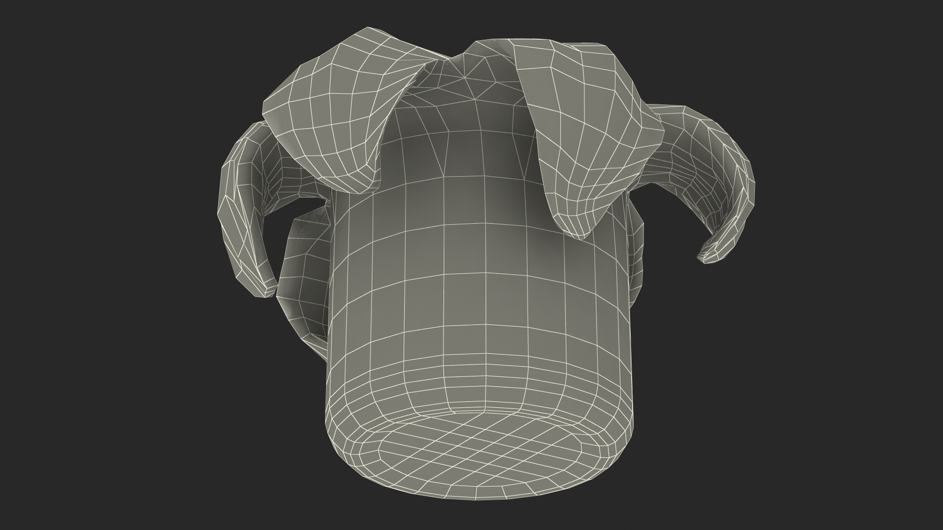 3D Impact Bullet Lead model