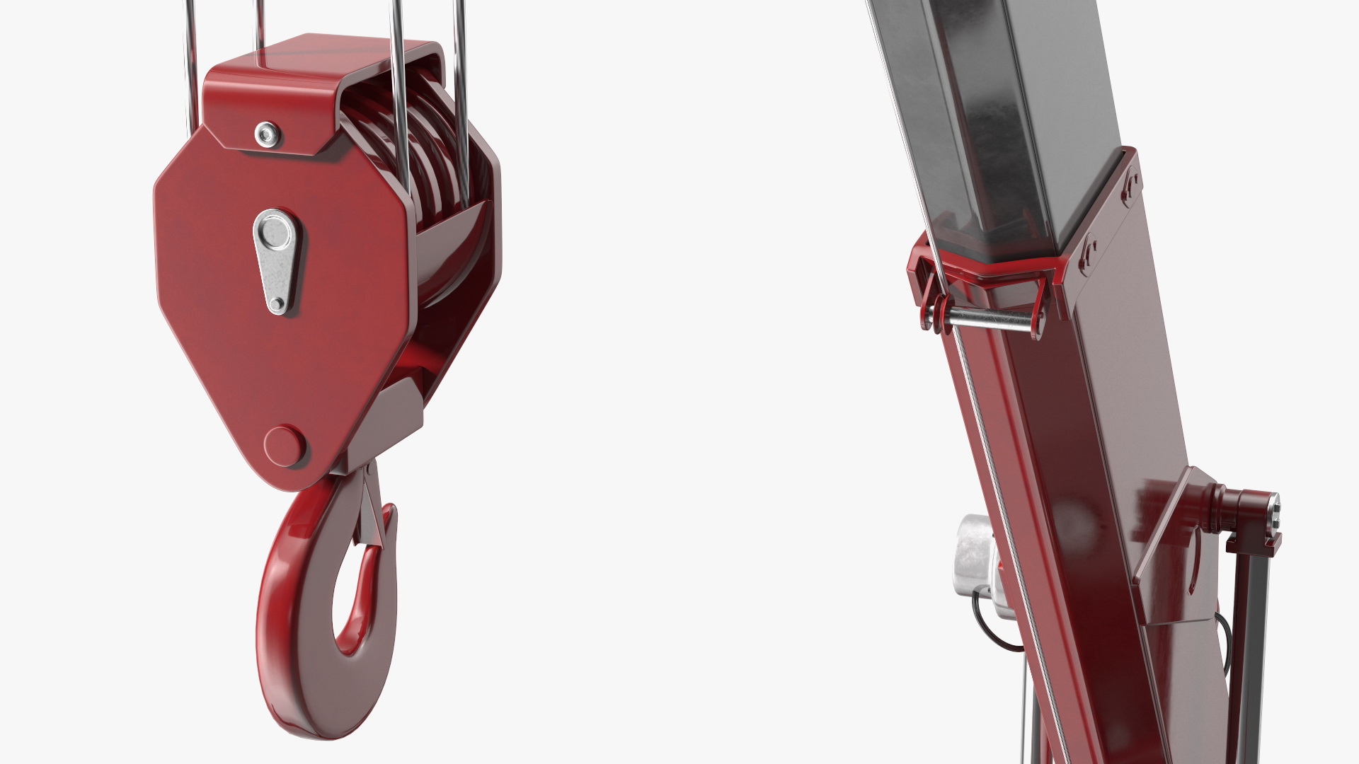 3D model Spider Mini Crane Unfolded Position