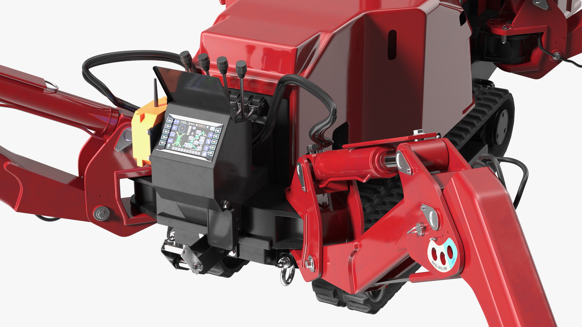 3D model Spider Mini Crane Unfolded Position