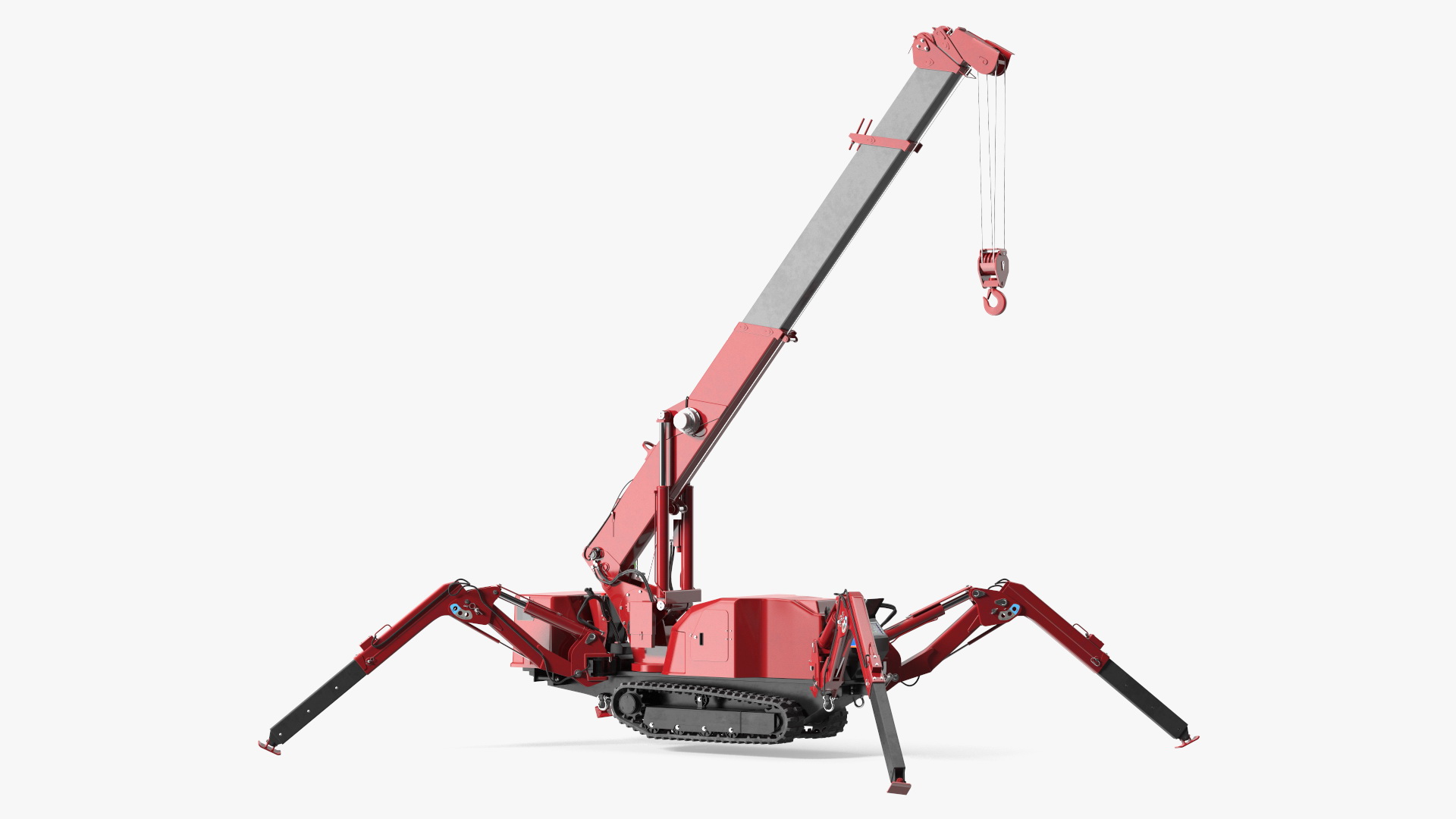 3D model Spider Mini Crane Unfolded Position