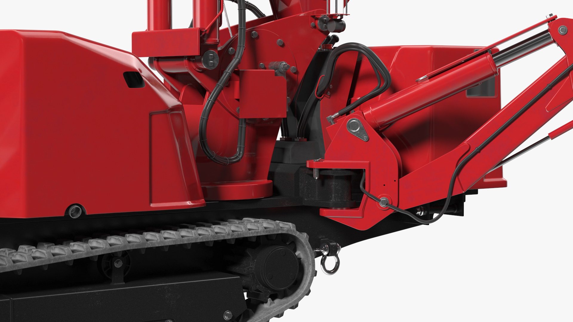 3D model Spider Mini Crane Unfolded Position