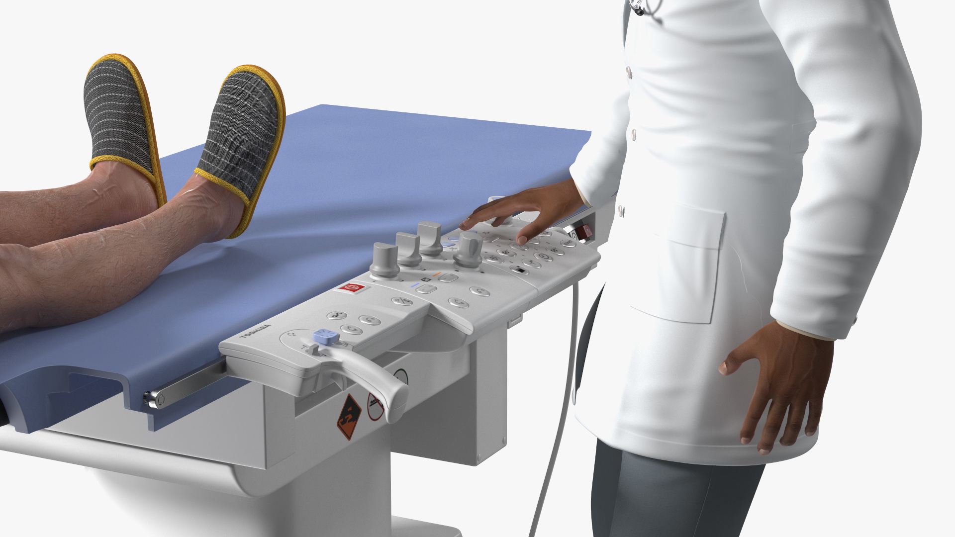 3D C Arm System with Patient and Doctor