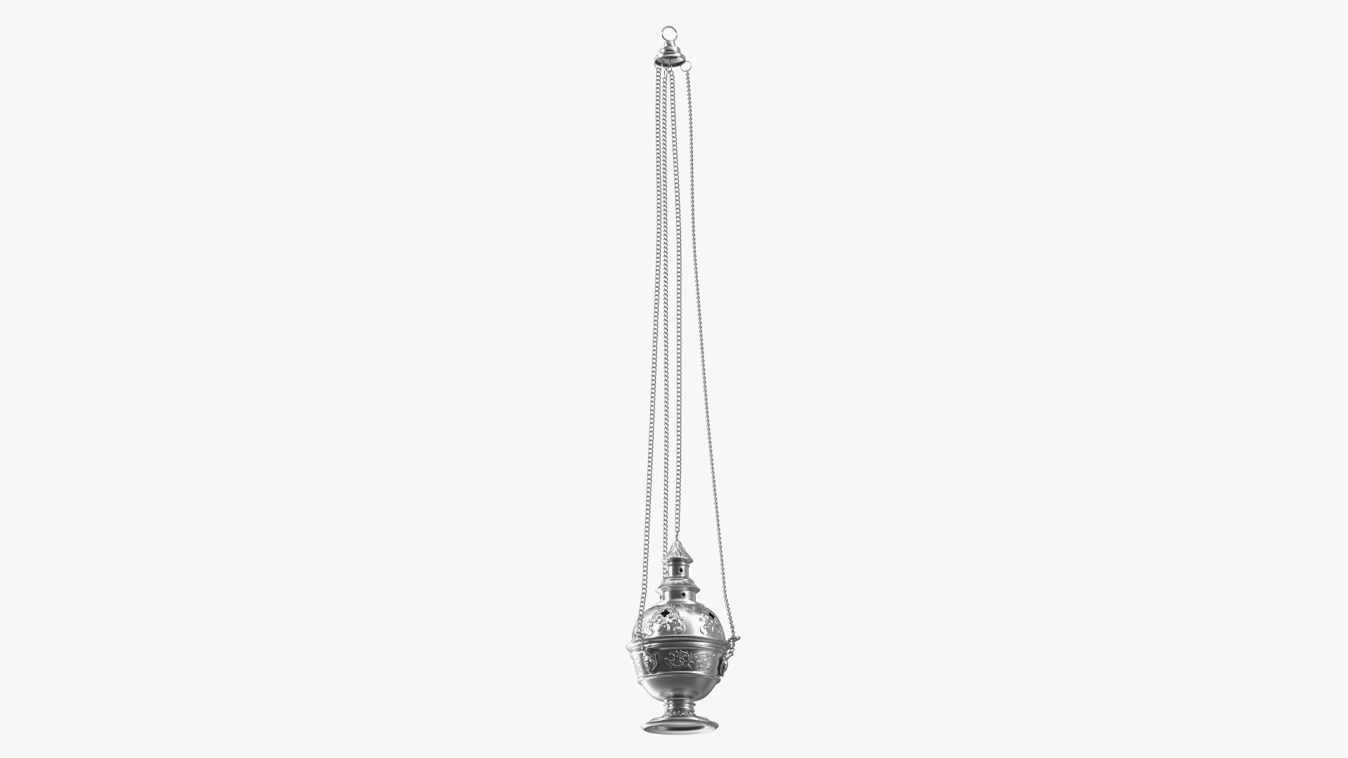 3D model Church Censer Silver