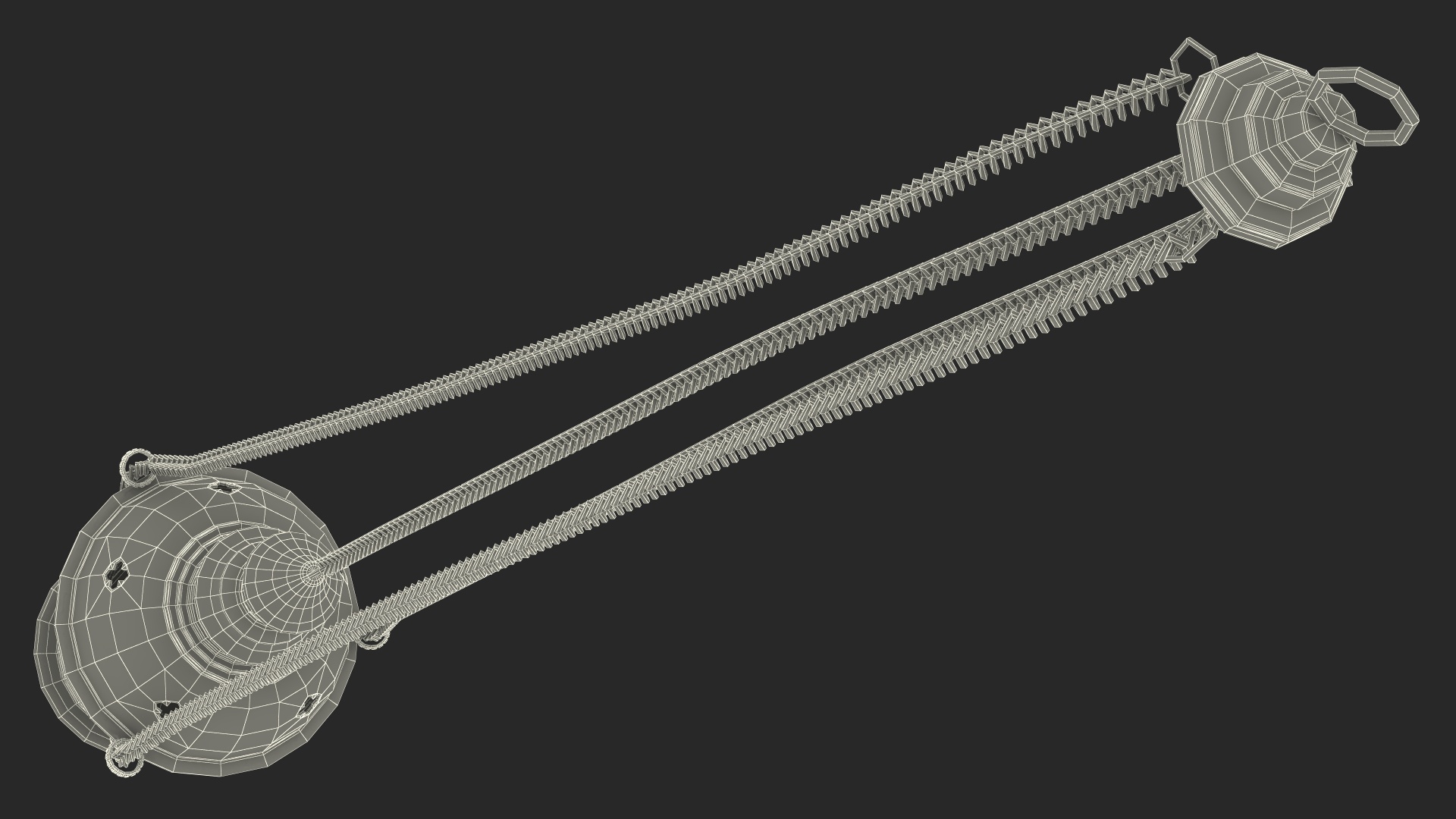 3D model Church Censer Silver