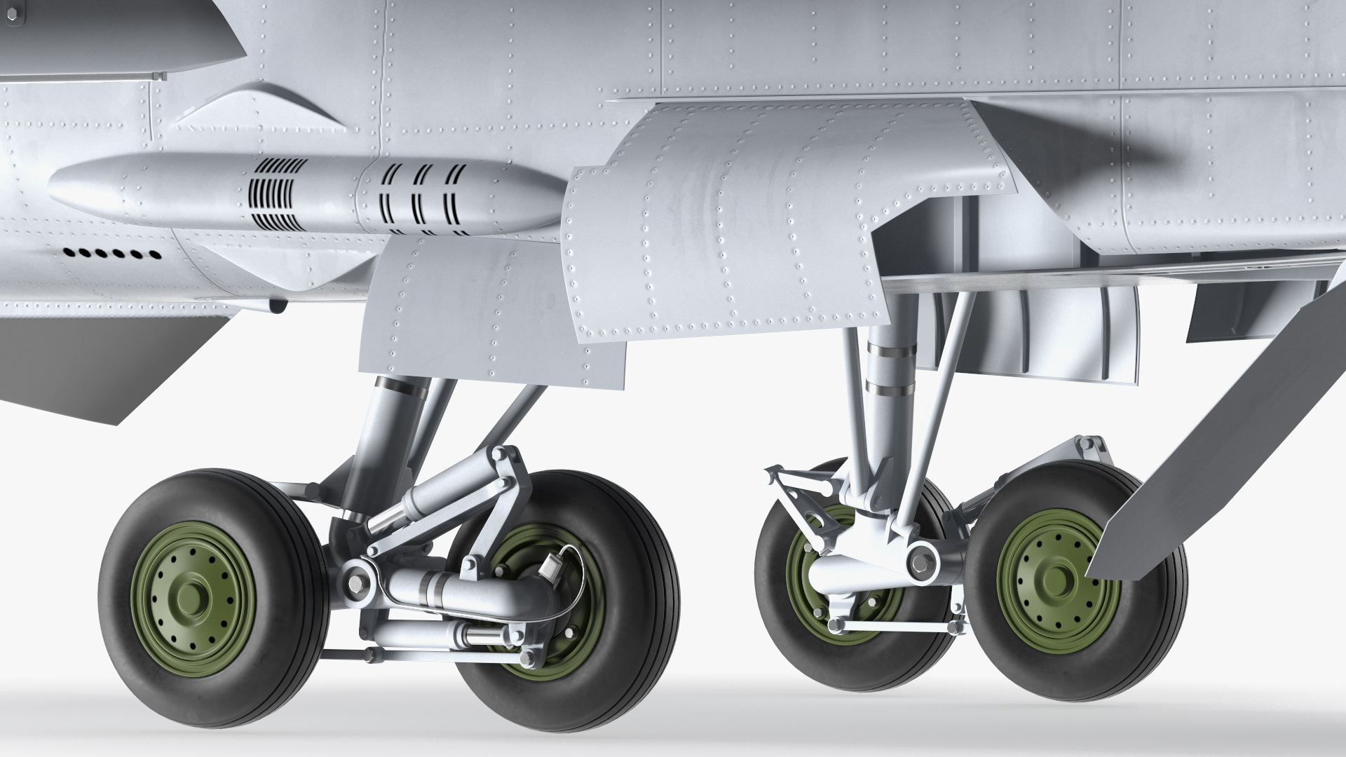 Mikoyan MiG-31 Supersonic Interceptor Aircraft Rigged for Maya 3D