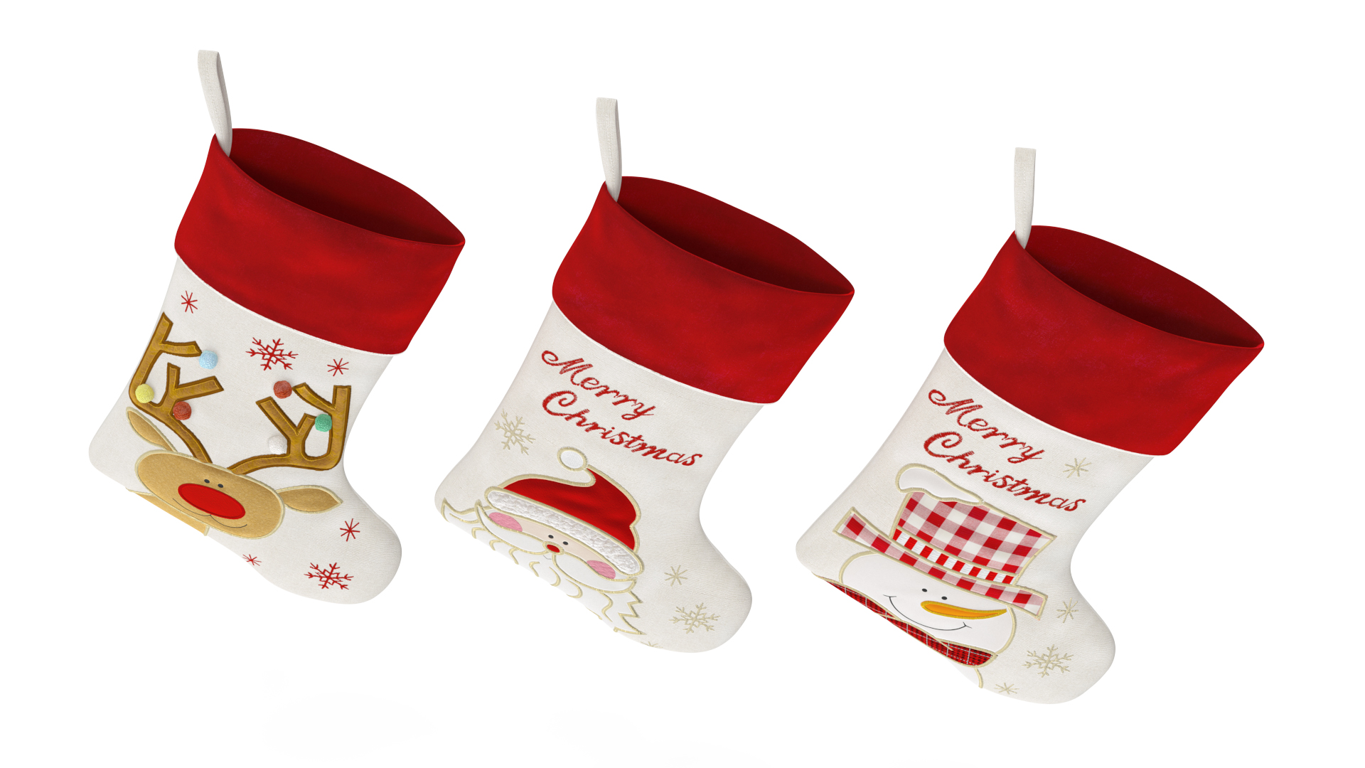 3D model Christmas Stockings Decoration