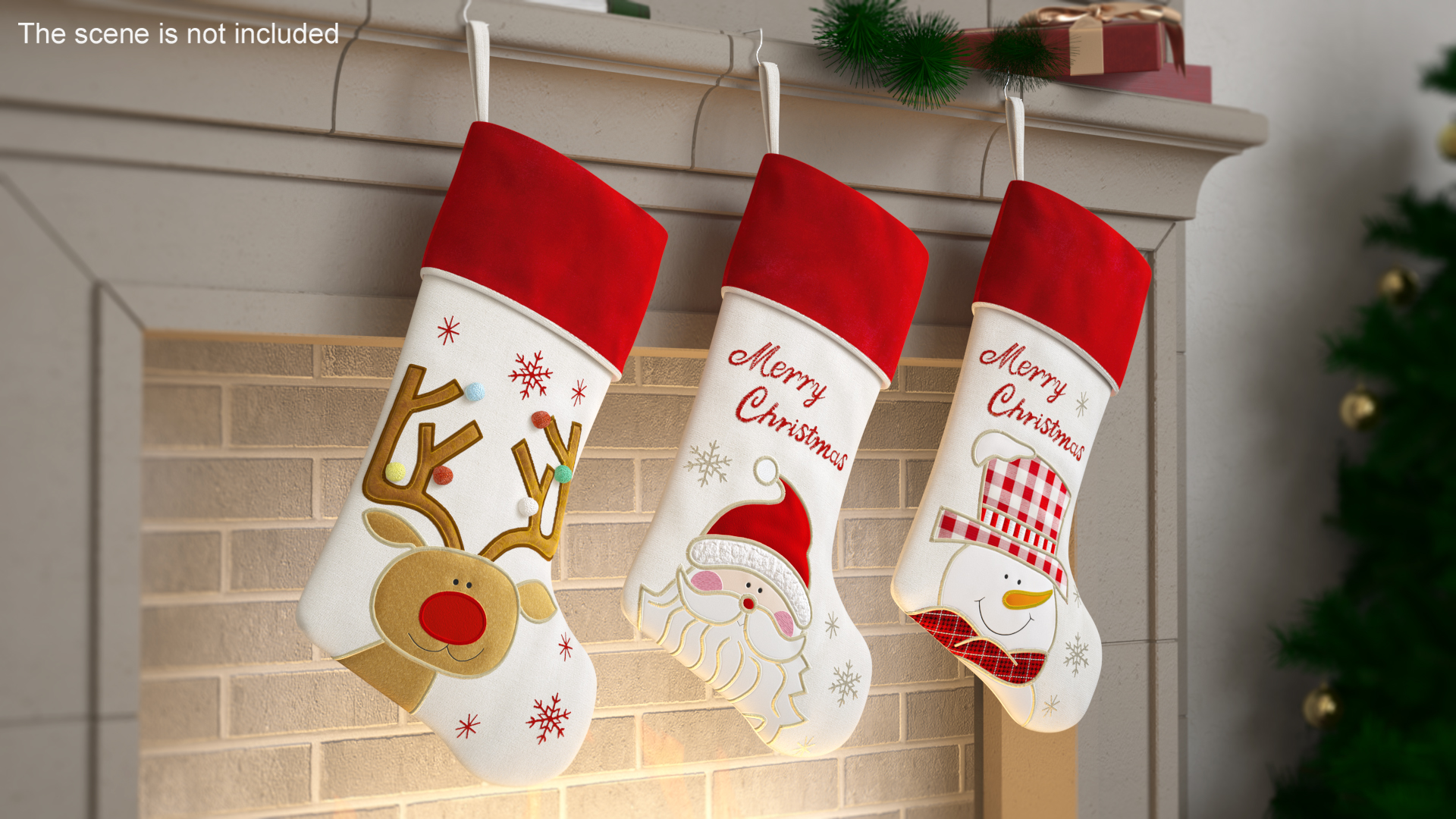3D model Christmas Stockings Decoration