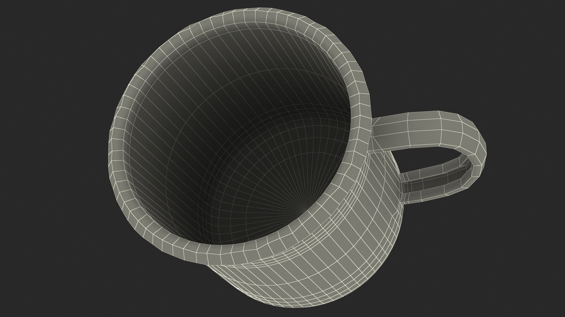 Enamel Mug Old 3D model